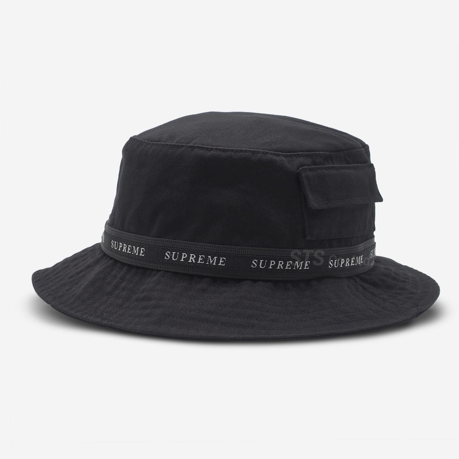 SUPREME Pocket Crusher Black M/L Hat ハット - 帽子