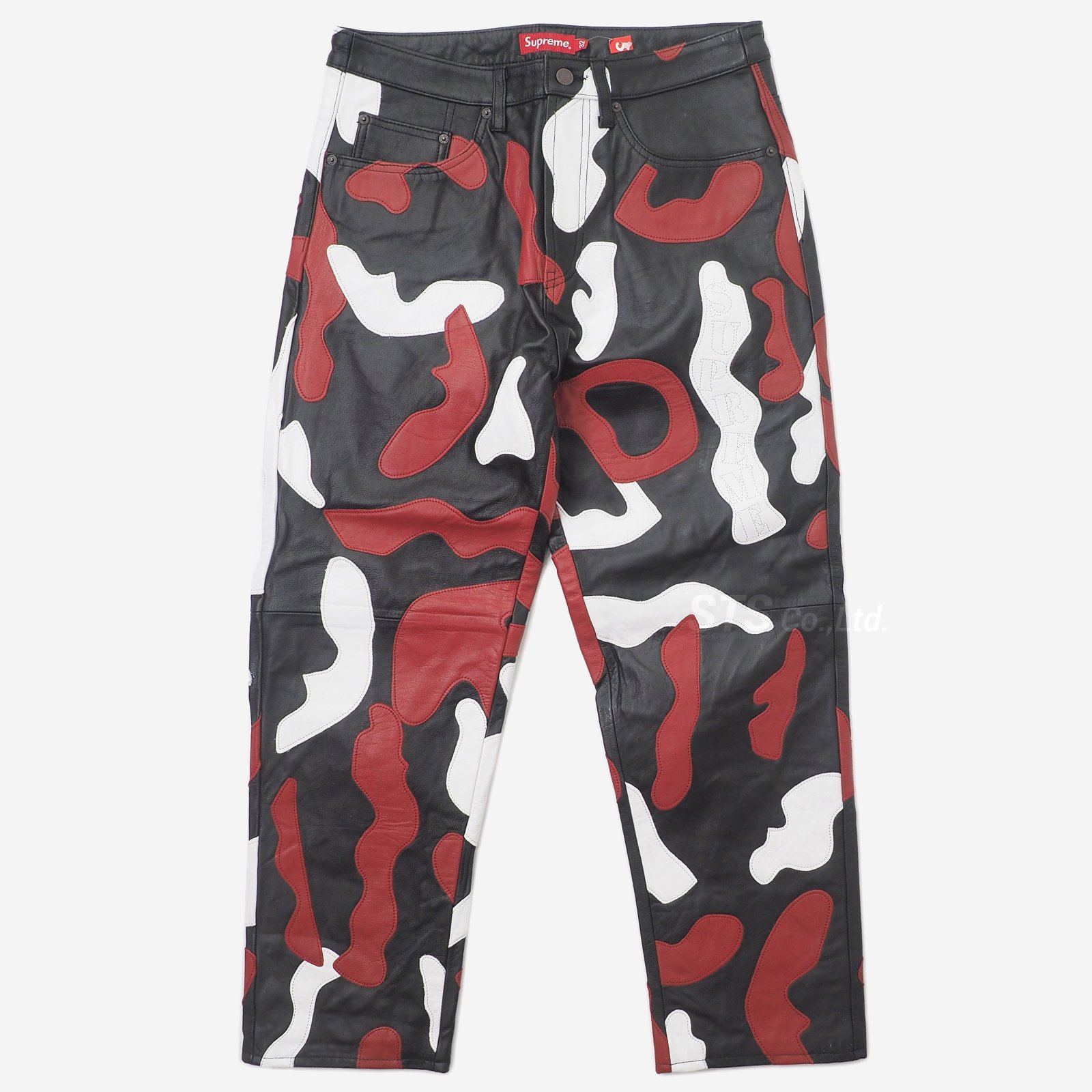 Supreme - Camo Leather 5-Pocket Pant - UG.SHAFT