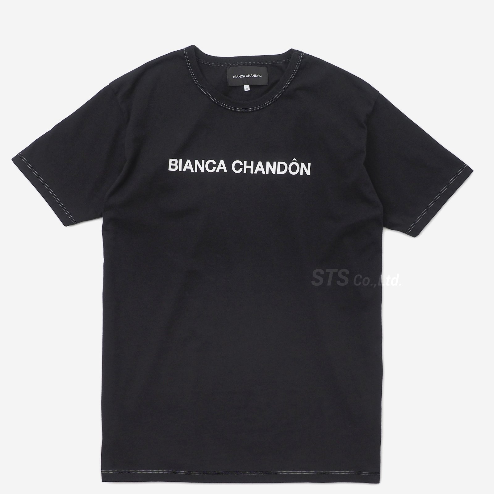 Bianca Chandon - Contrast Stitch Logotype T-Shirt - UG.SHAFT