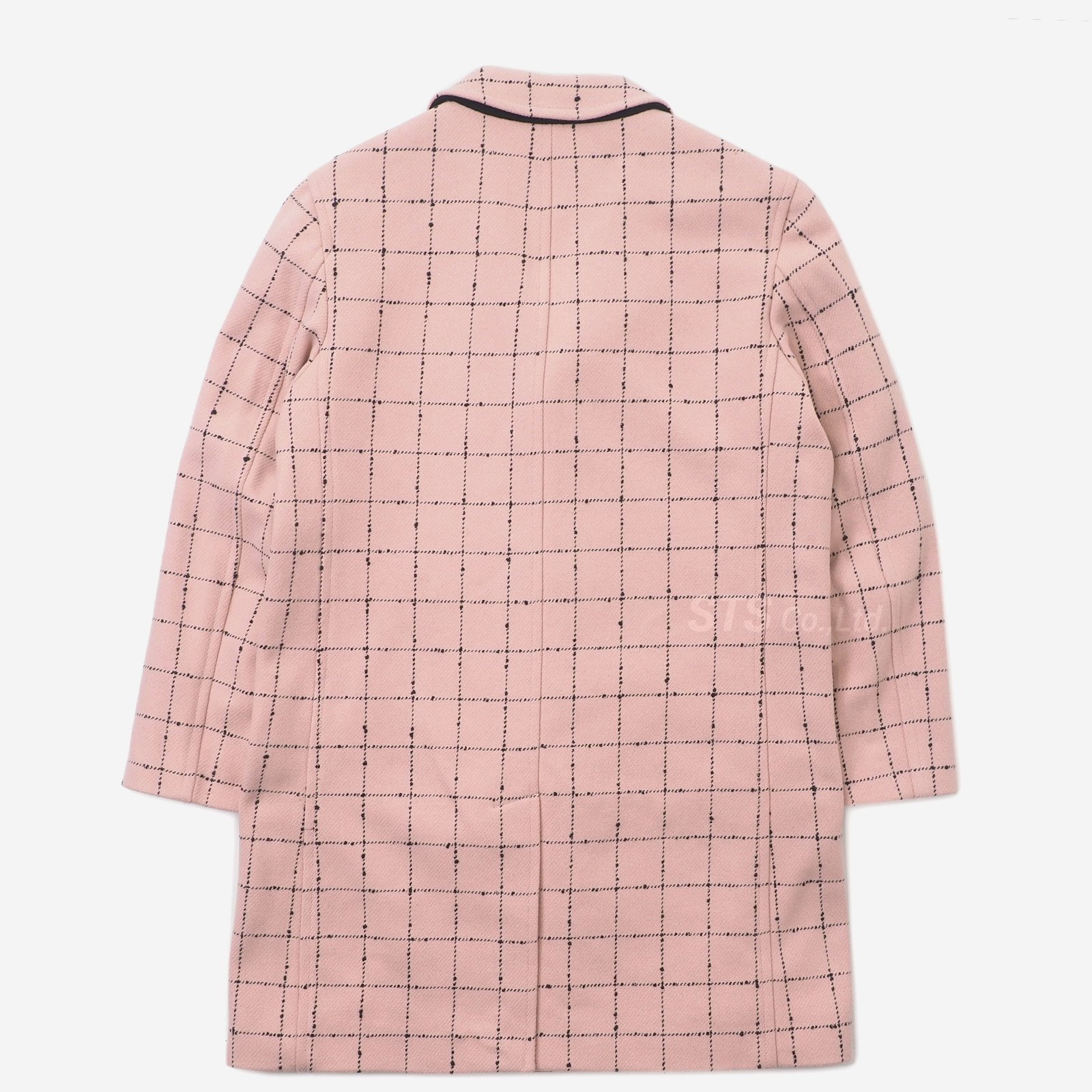 Supreme - Wool Windowpane Overcoat - UG.SHAFT