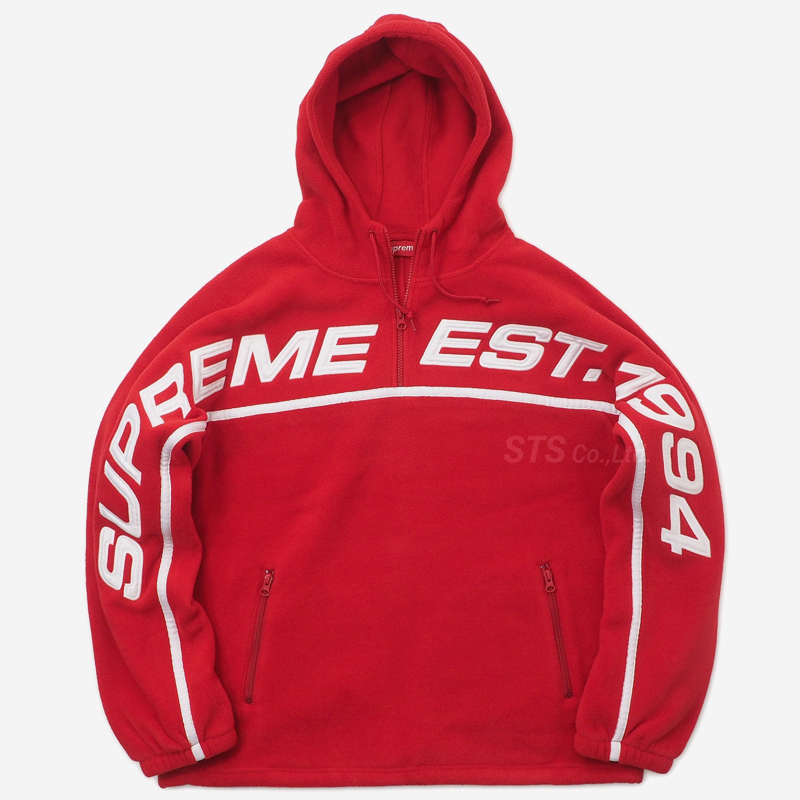 Supreme - Polartec Half Zip Hooded Sweatshirt - UG.SHAFT