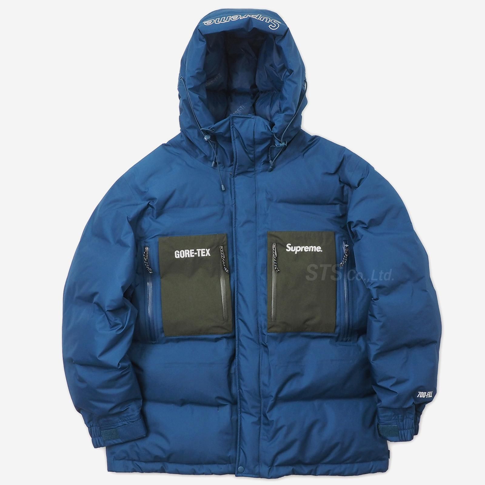 Supreme GORE-TEX 700-Fill Down Parka 青 Sジャケット/アウター ...