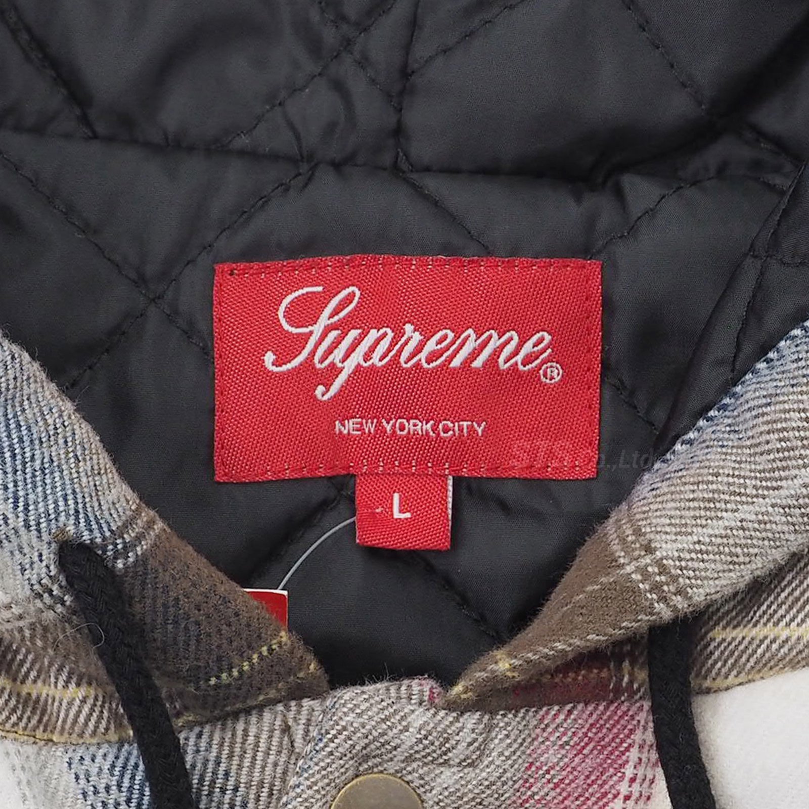 Supreme - Quilted Hooded Plaid Shirt - UG.SHAFT