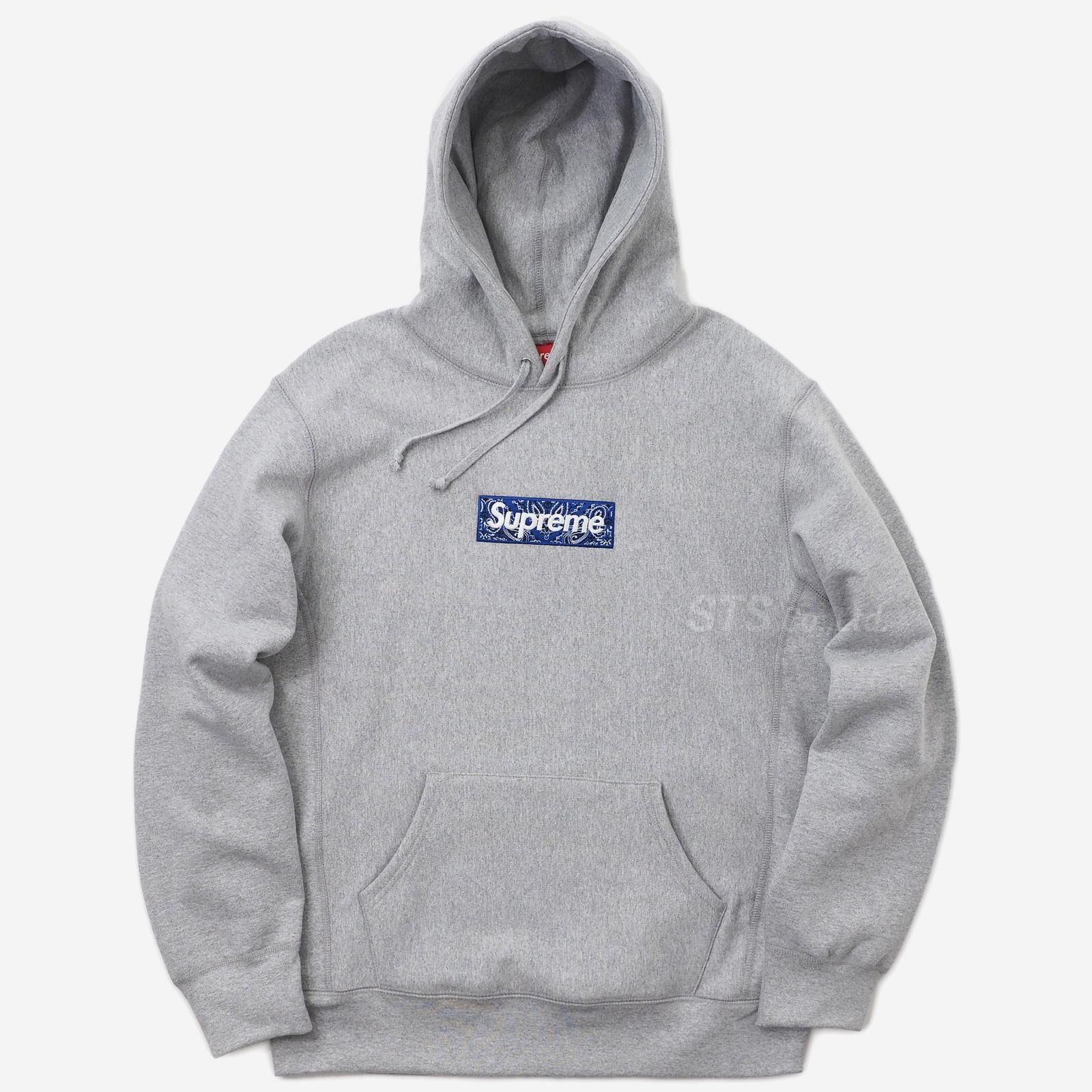 新品/正規 Supreme Bandana BoxLogo Hoodie MMサイズ