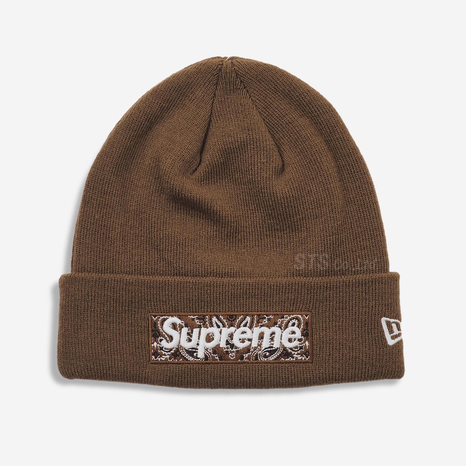 supreme newera bandanna Box logo beanie梱包材は主に再利用材になり