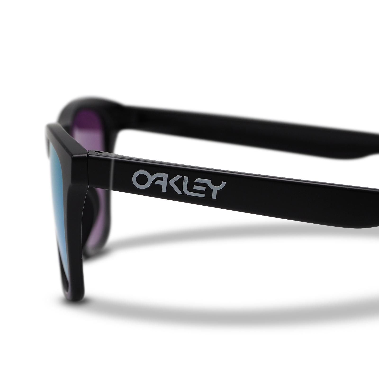 大人上品なおすすめコーデ / (A) Frogskins - Oakley Matte UG.SHAFT - Violet Prizm Black セル、プラスチックフレーム