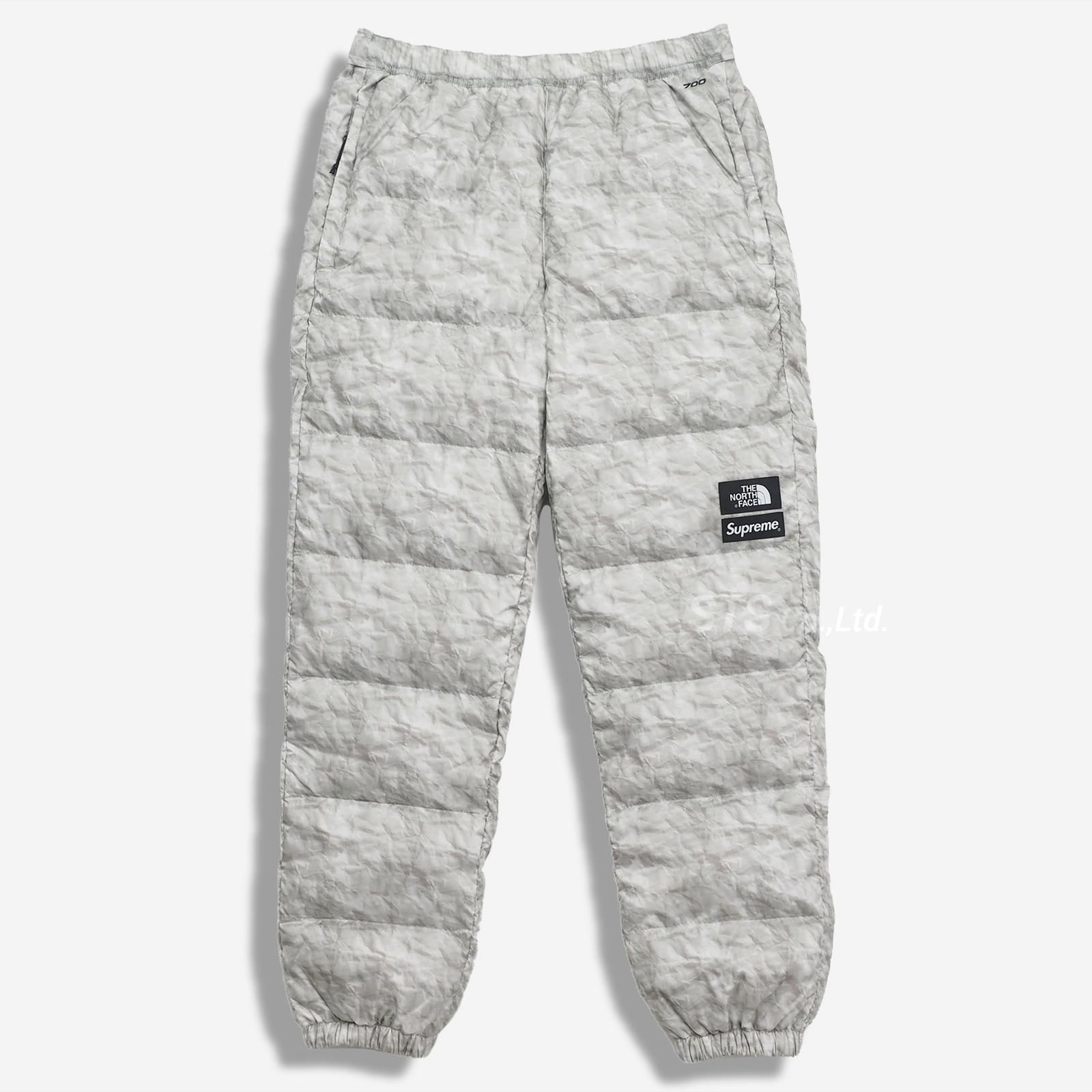 Supreme North Paper Print Nuptse Pant