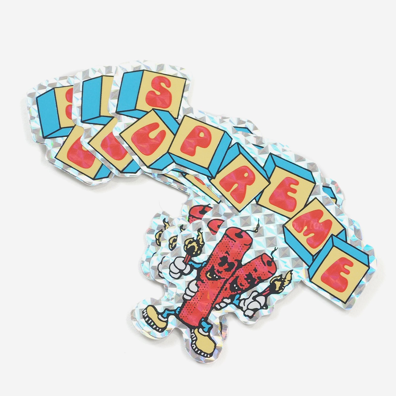 supreme dynamite sticker