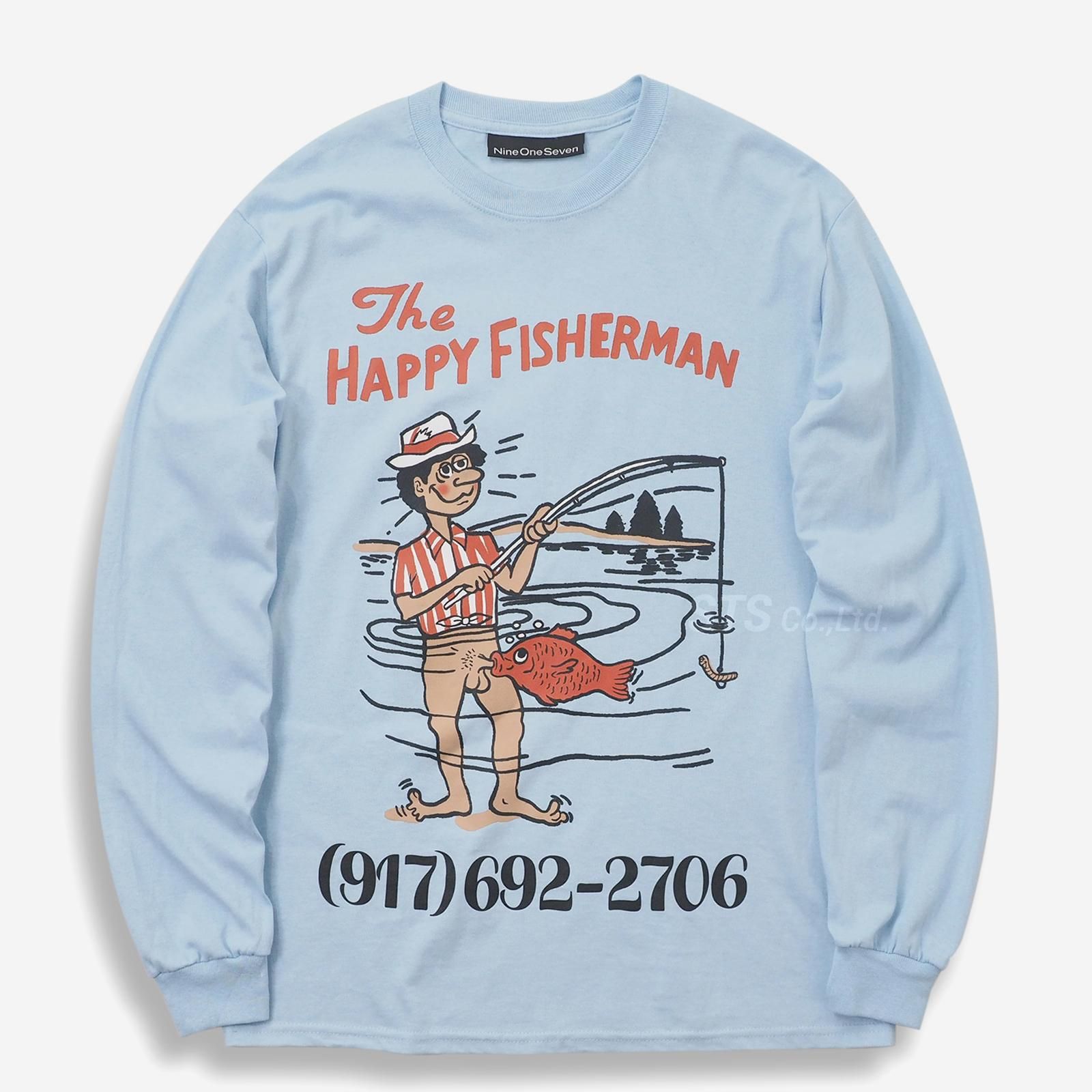 Nine One Seven - Happy Fisherman Long Sleeve T-Shirt - UG.SHAFT