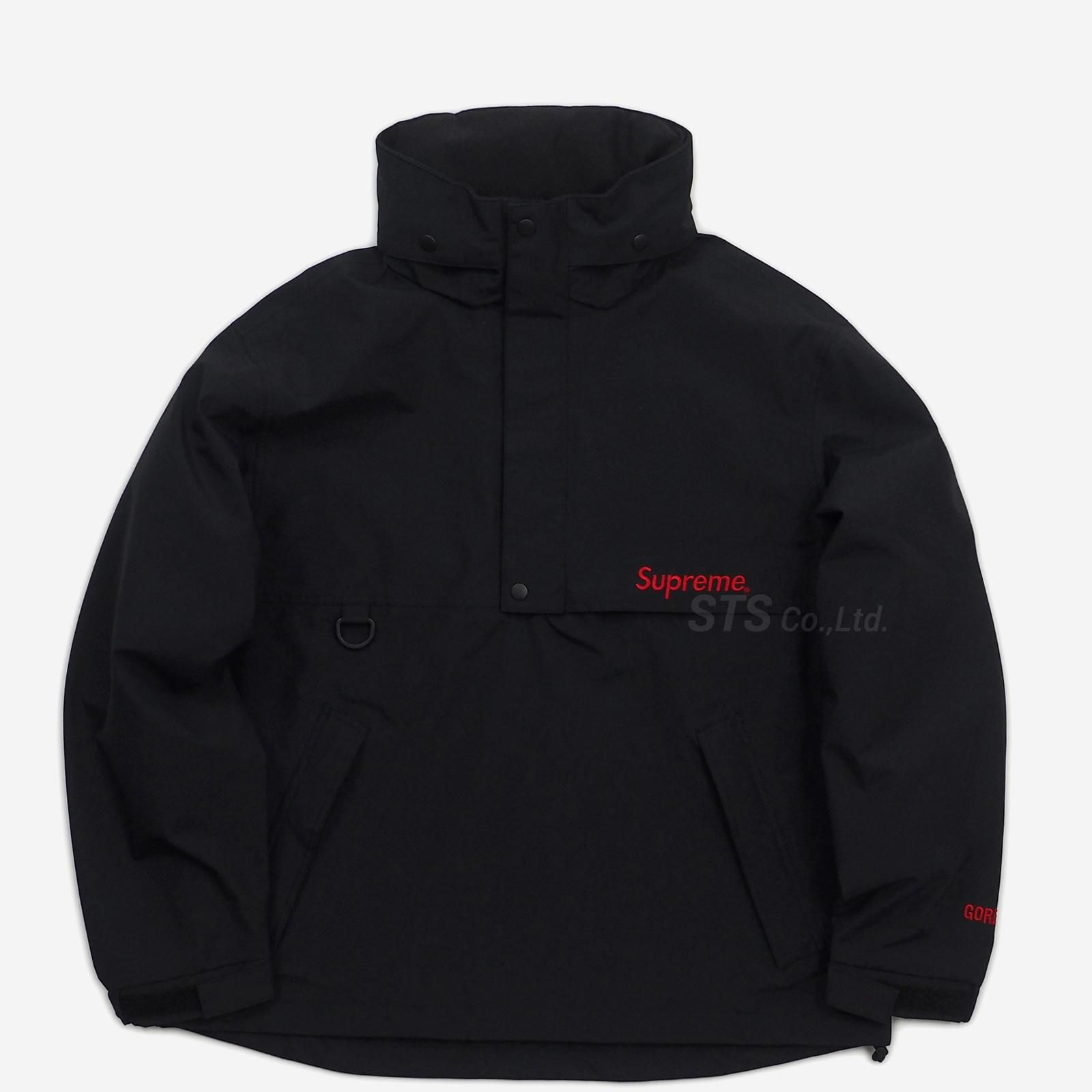 Supreme GORE-TEX Anorak Black Lサイズメンズ - ナイロンジャケット