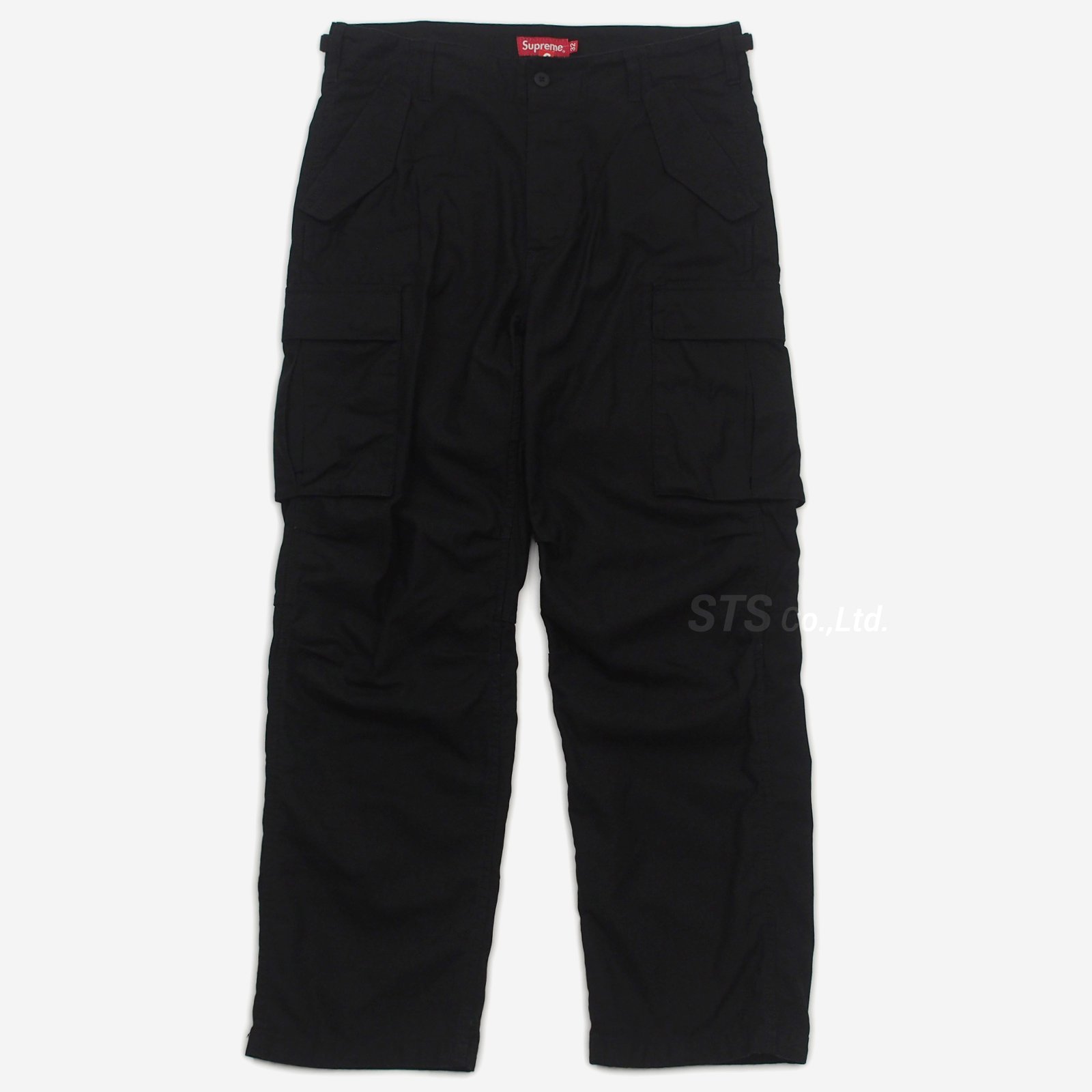 Supreme Cargo Pant 黒30ボックスロゴ