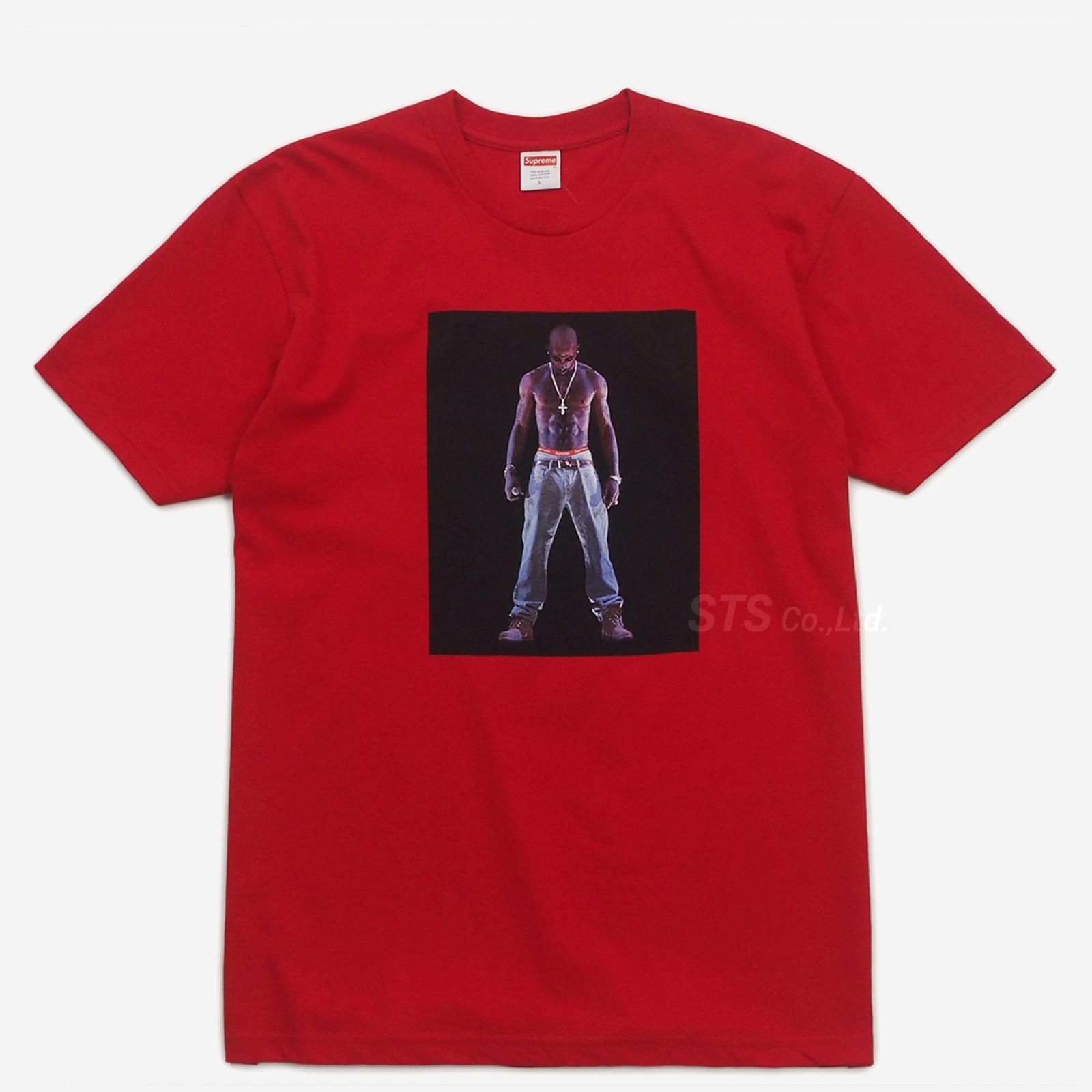 Supreme Tupac Hologram teeメンズ