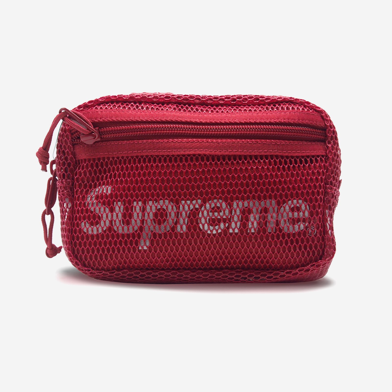 supreme small shoulder bag dark red