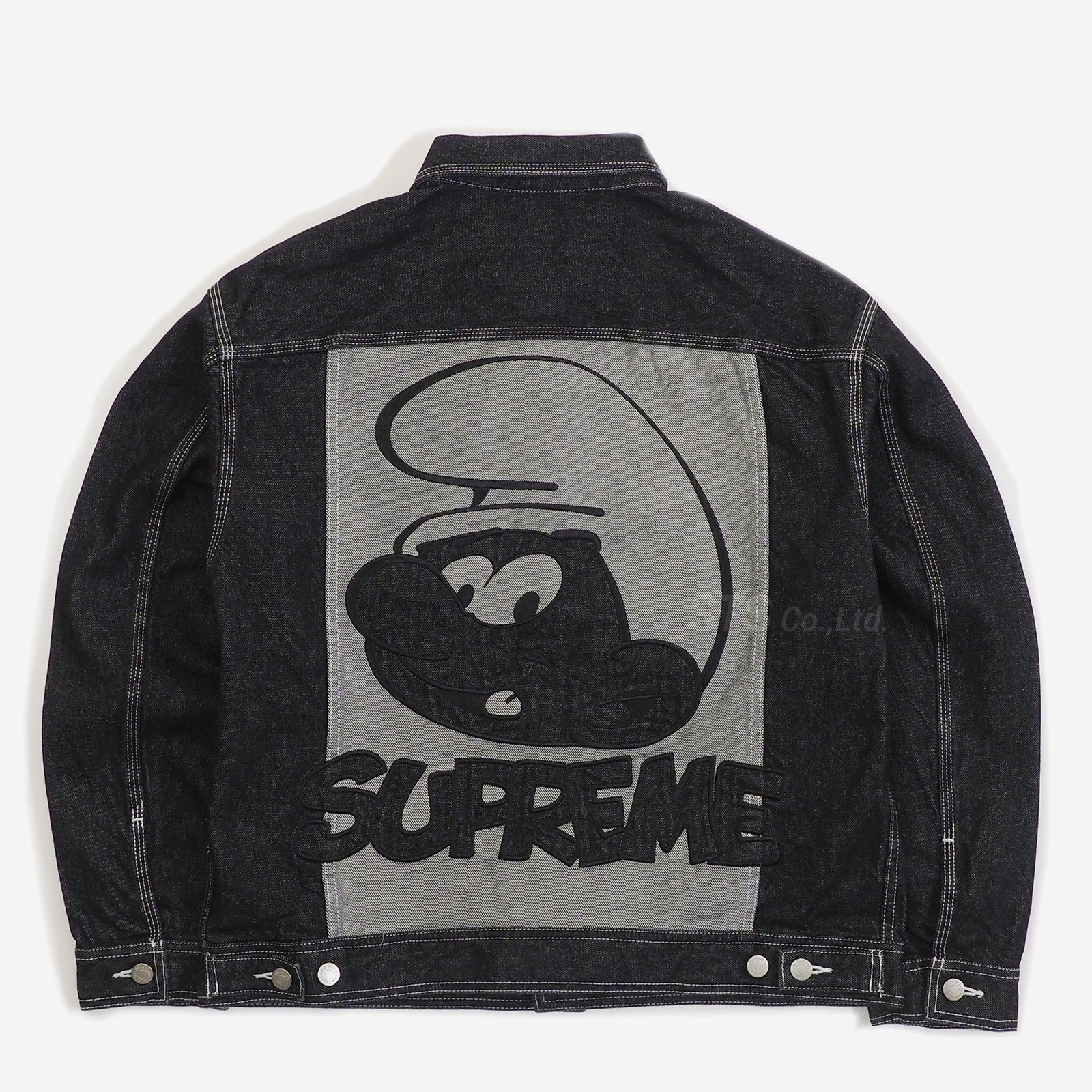 Supreme smurfs Denim jacket M