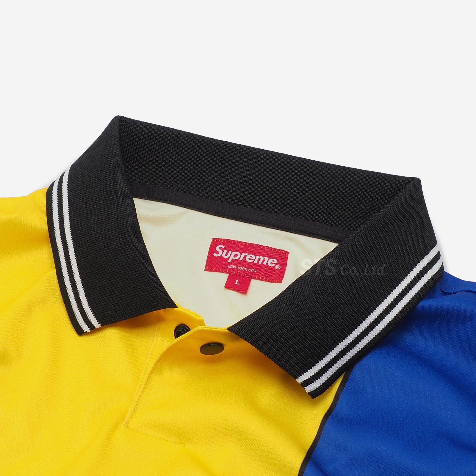 新品 supreme colorblocked soccer polo Lサイズ