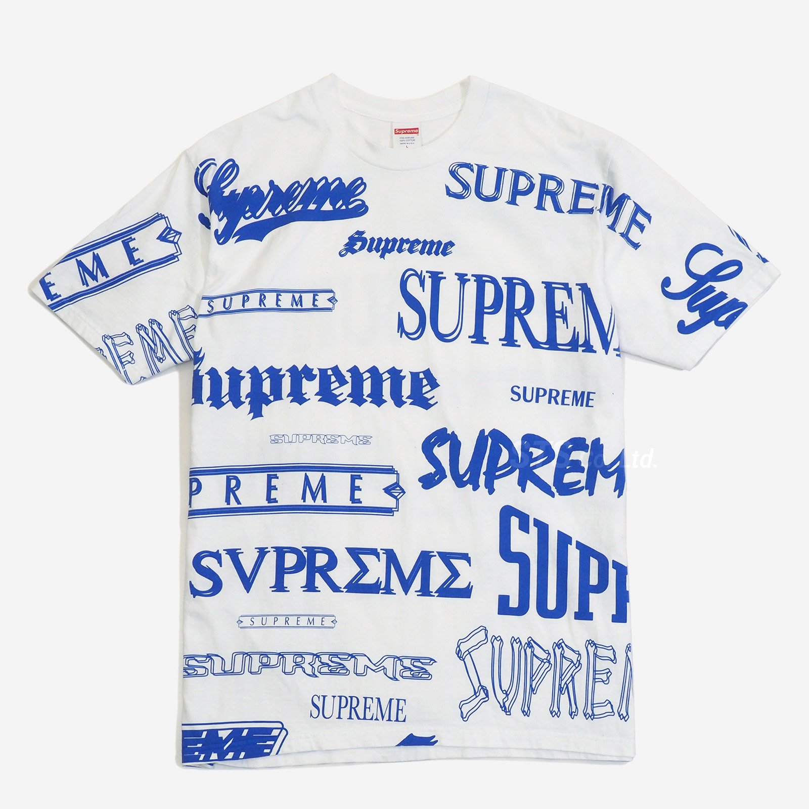 Supreme - Multi Logo Tee - UG.SHAFT