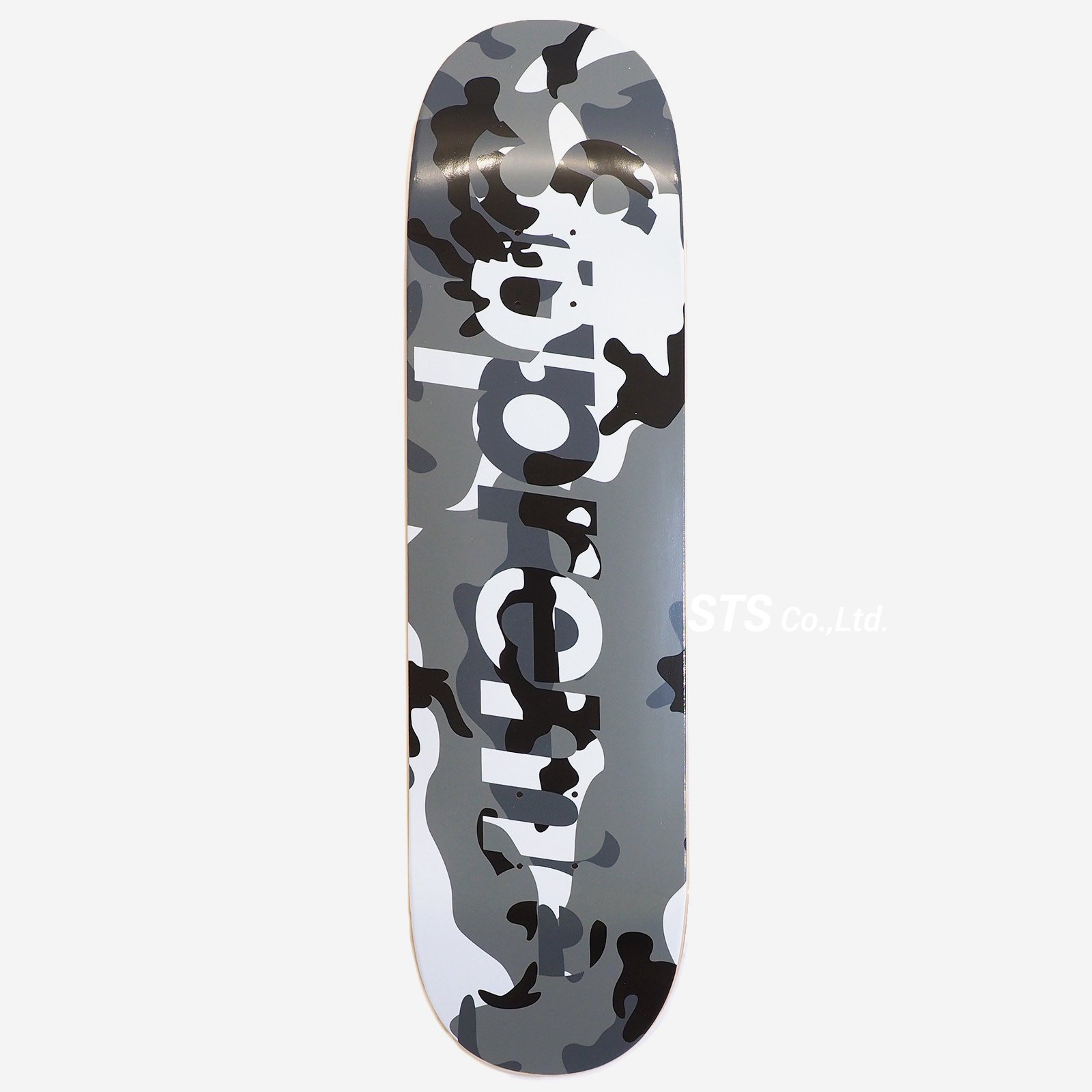 Supreme Camo Logo Skateboard 青迷彩 - スケートボード