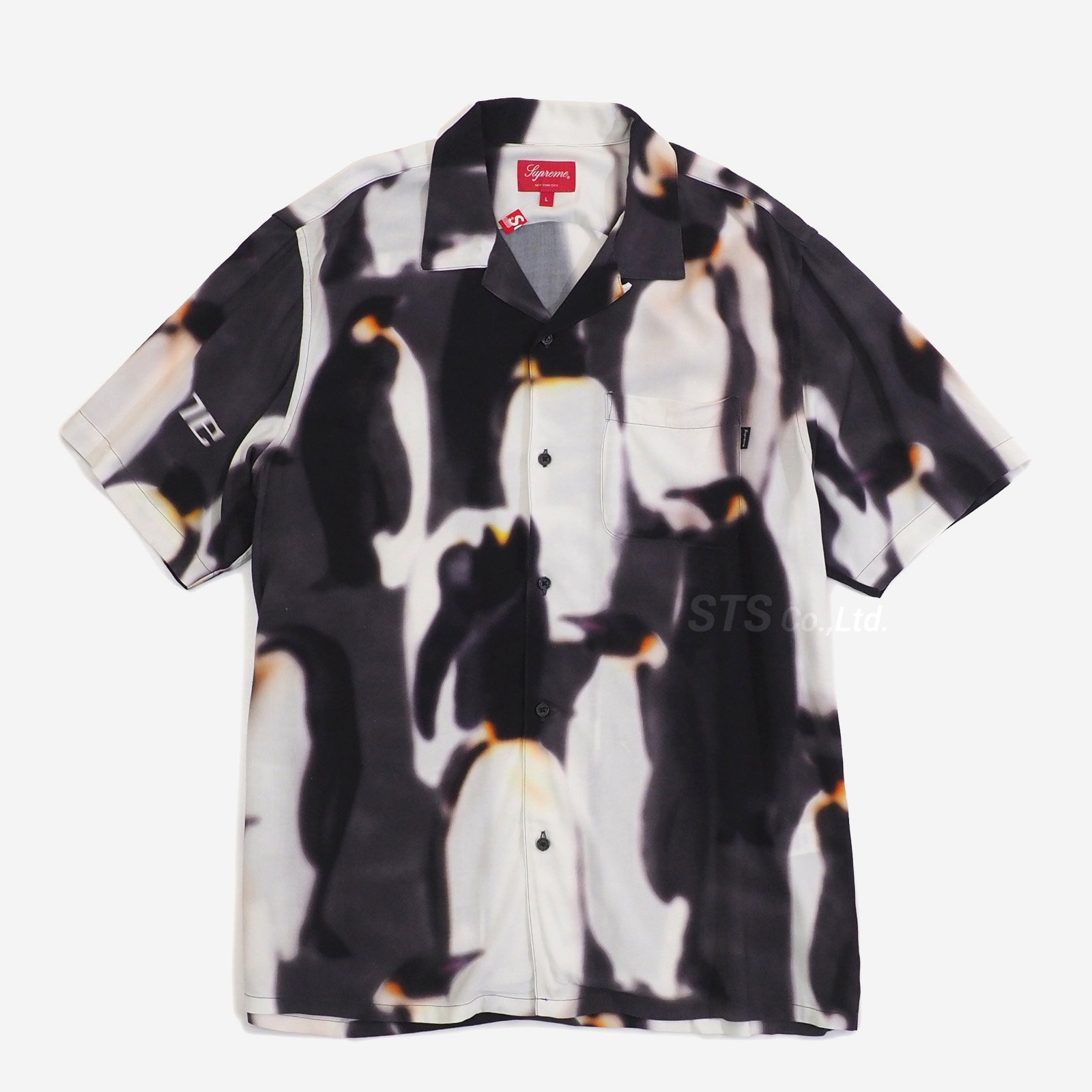 supreme Penguins Rayon S/S Shirt | phukettopteam.com