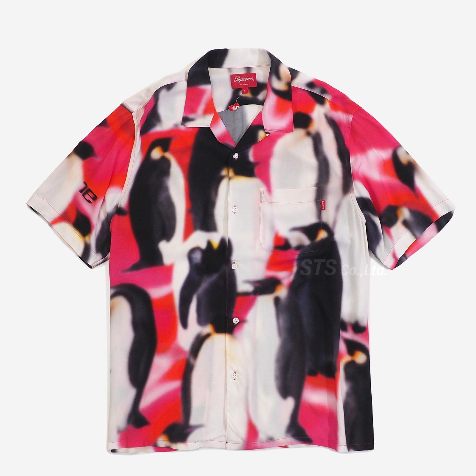 Supreme Penguins Rayon S/S Shirt XL 美品 www.krzysztofbialy.com