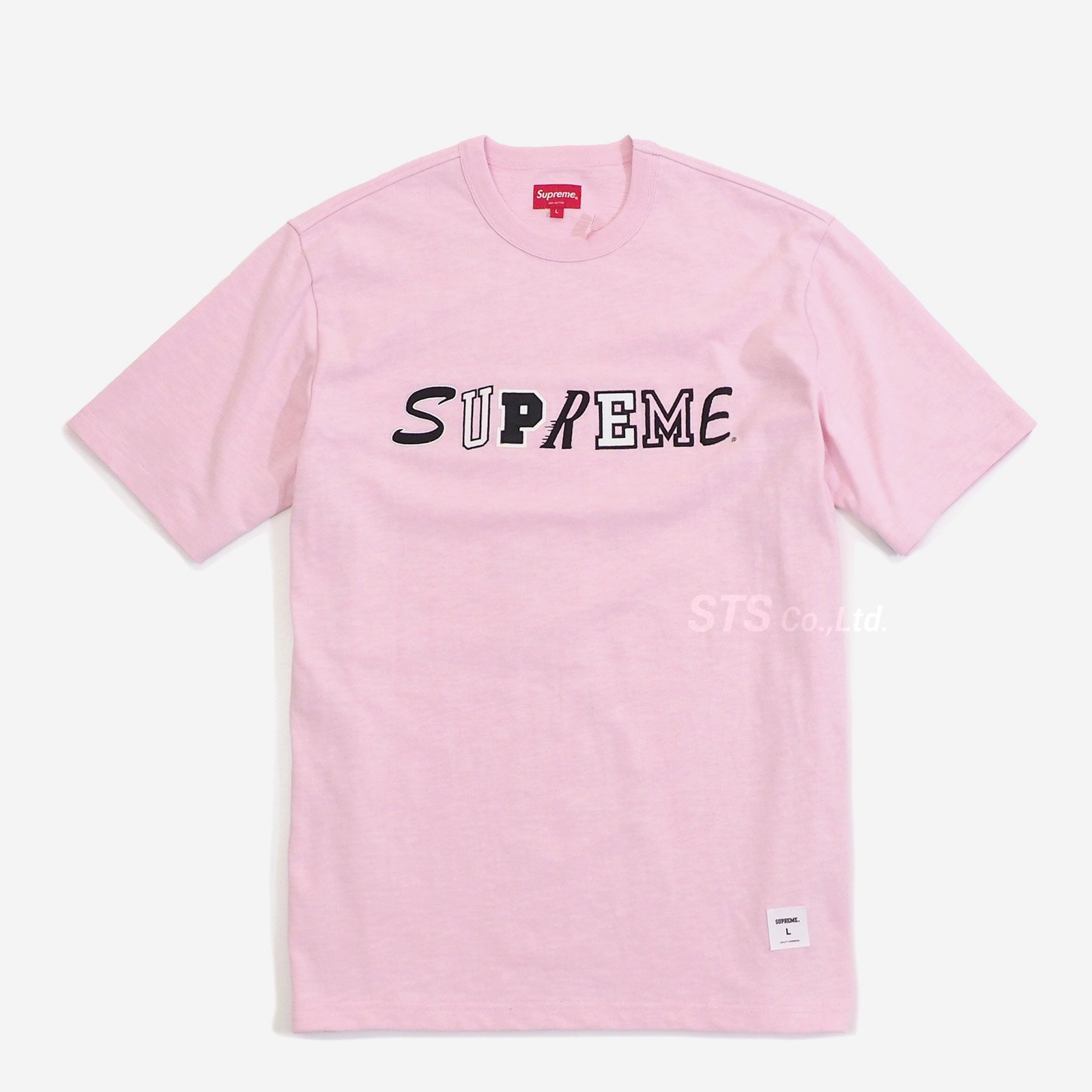 4連休限定価格！Supreme Collage Logo S/S Top¥12100円