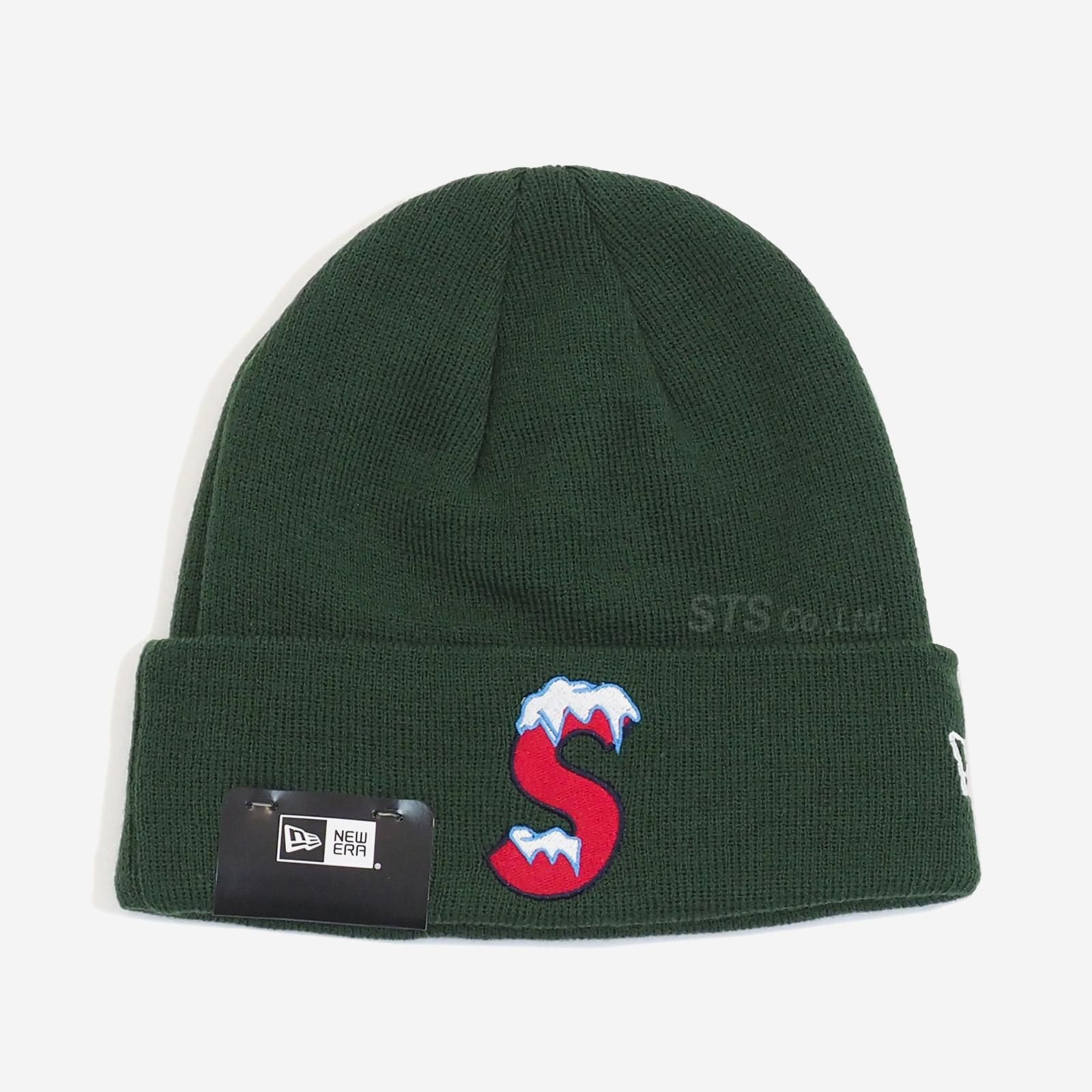 83 完売 Supreme New Era S Logo Beanie オリーブ-