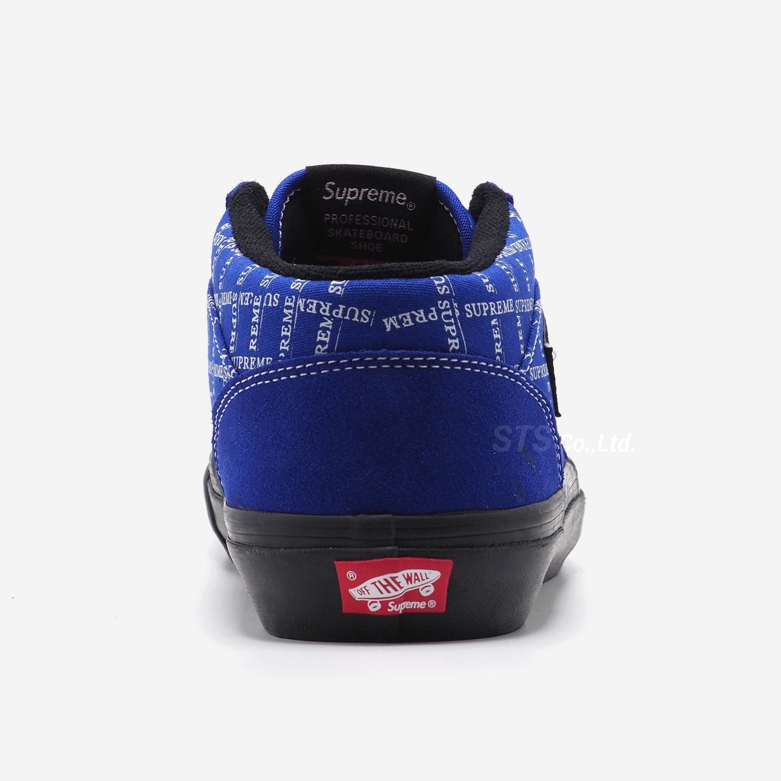 supreme vans half cab 黒 26.0cm （Supreme × Vans Leopard