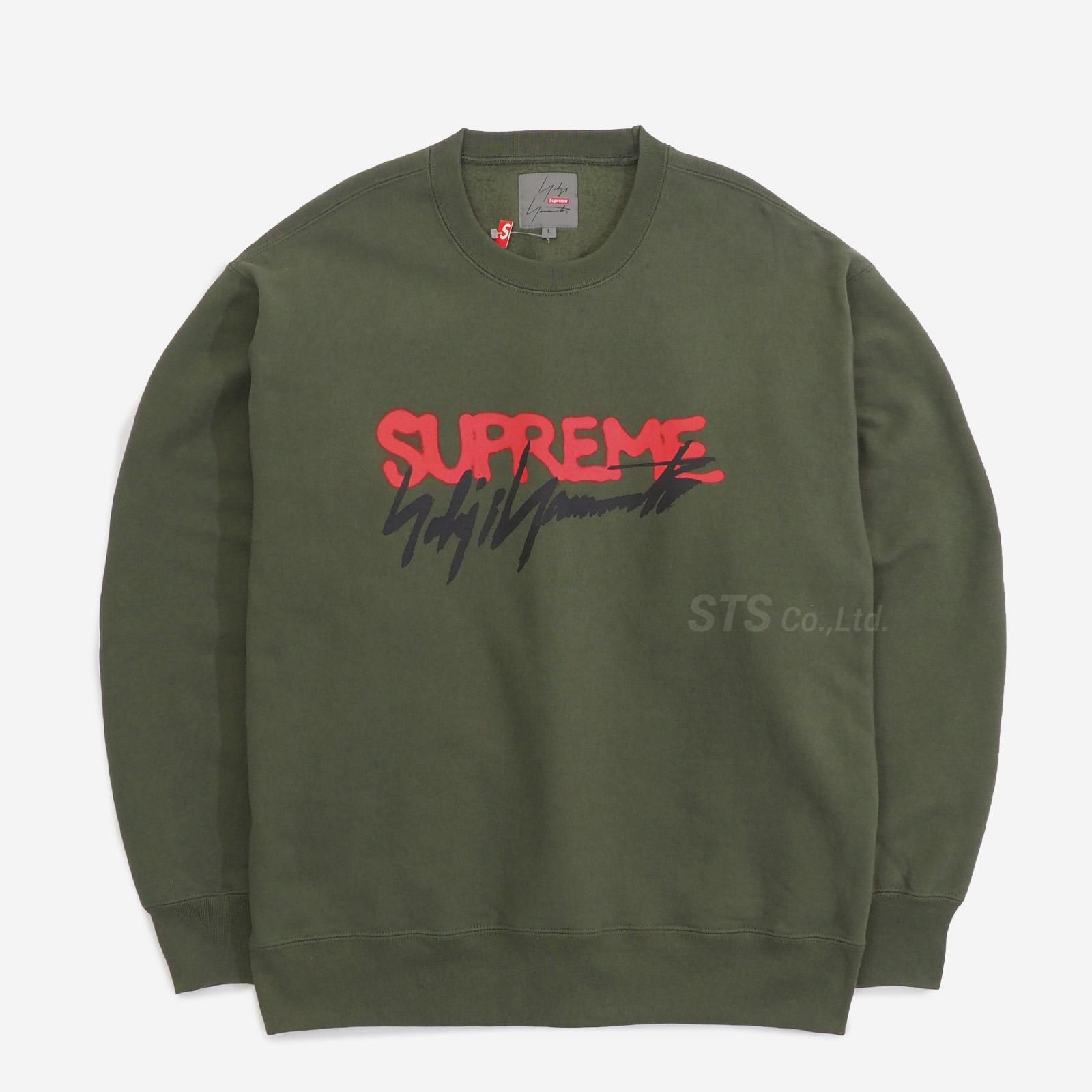 シュプリーム×ヨウジヤマモト クルーネック Lsupreme