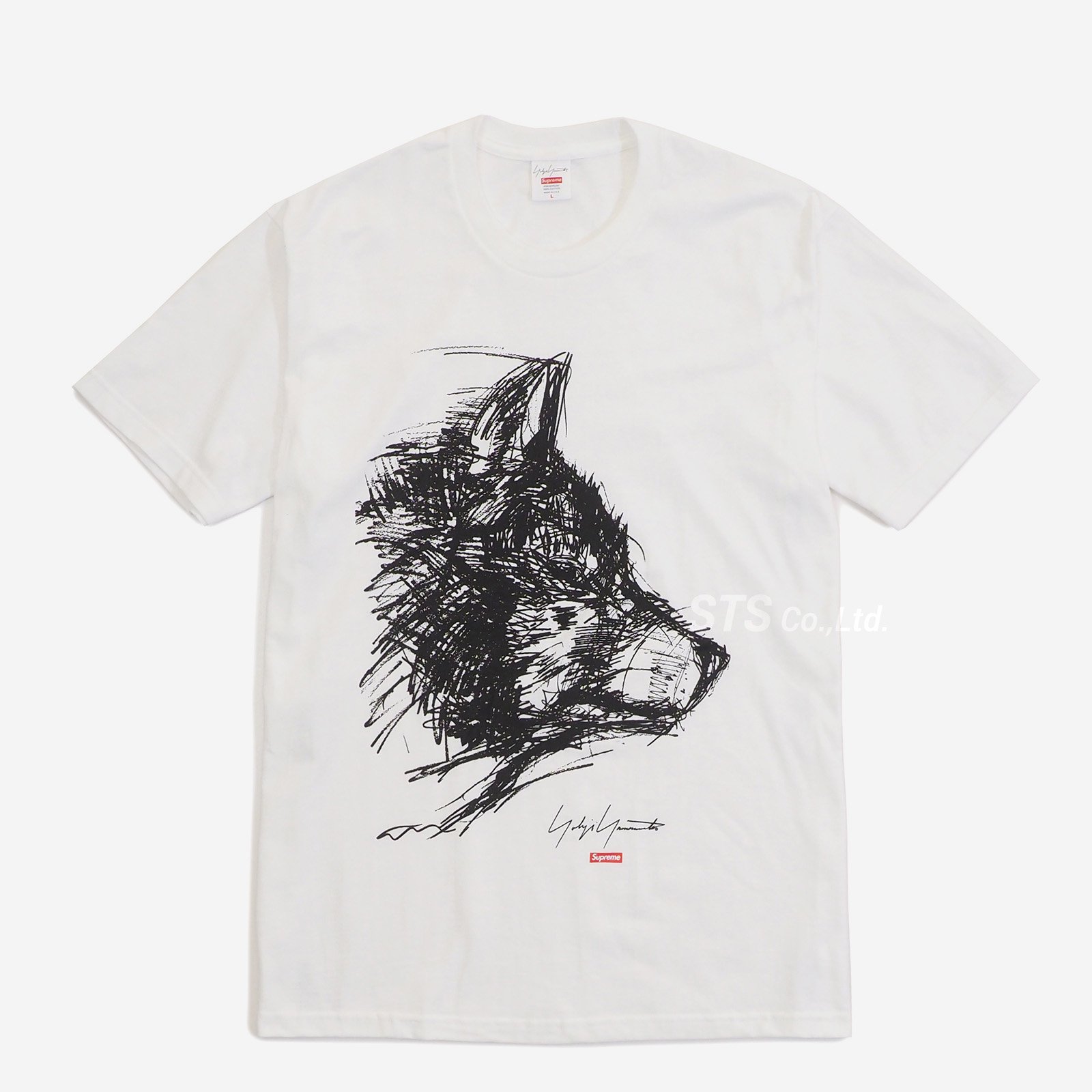 Supreme/Yohji Yamamoto®Scribble Wolf Tee