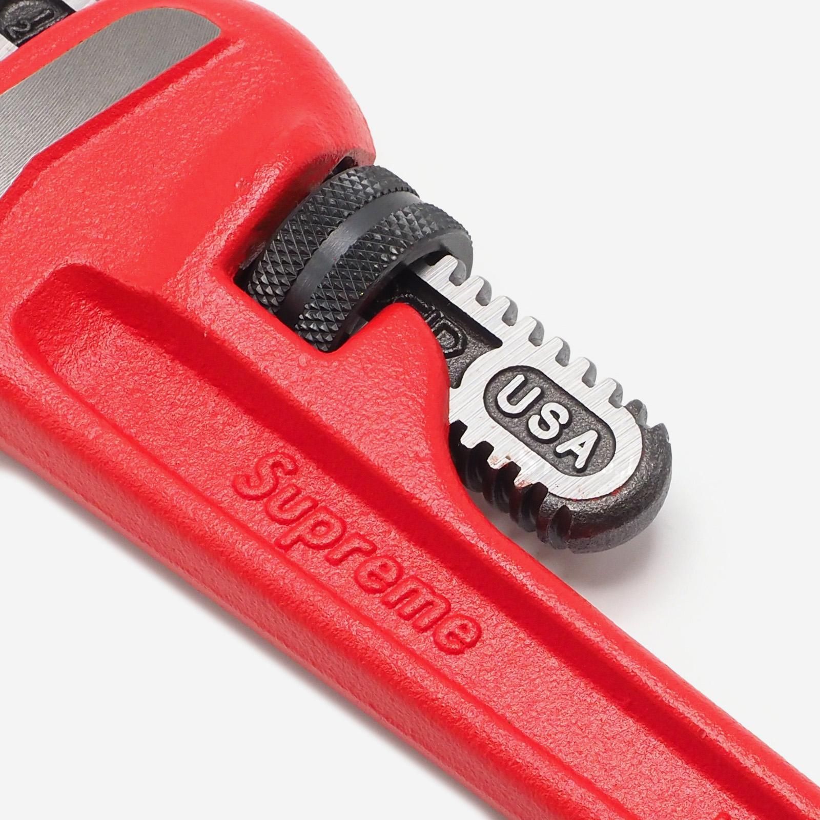 Supreme Ridgid Pipe Wrench Red パイプレンチ