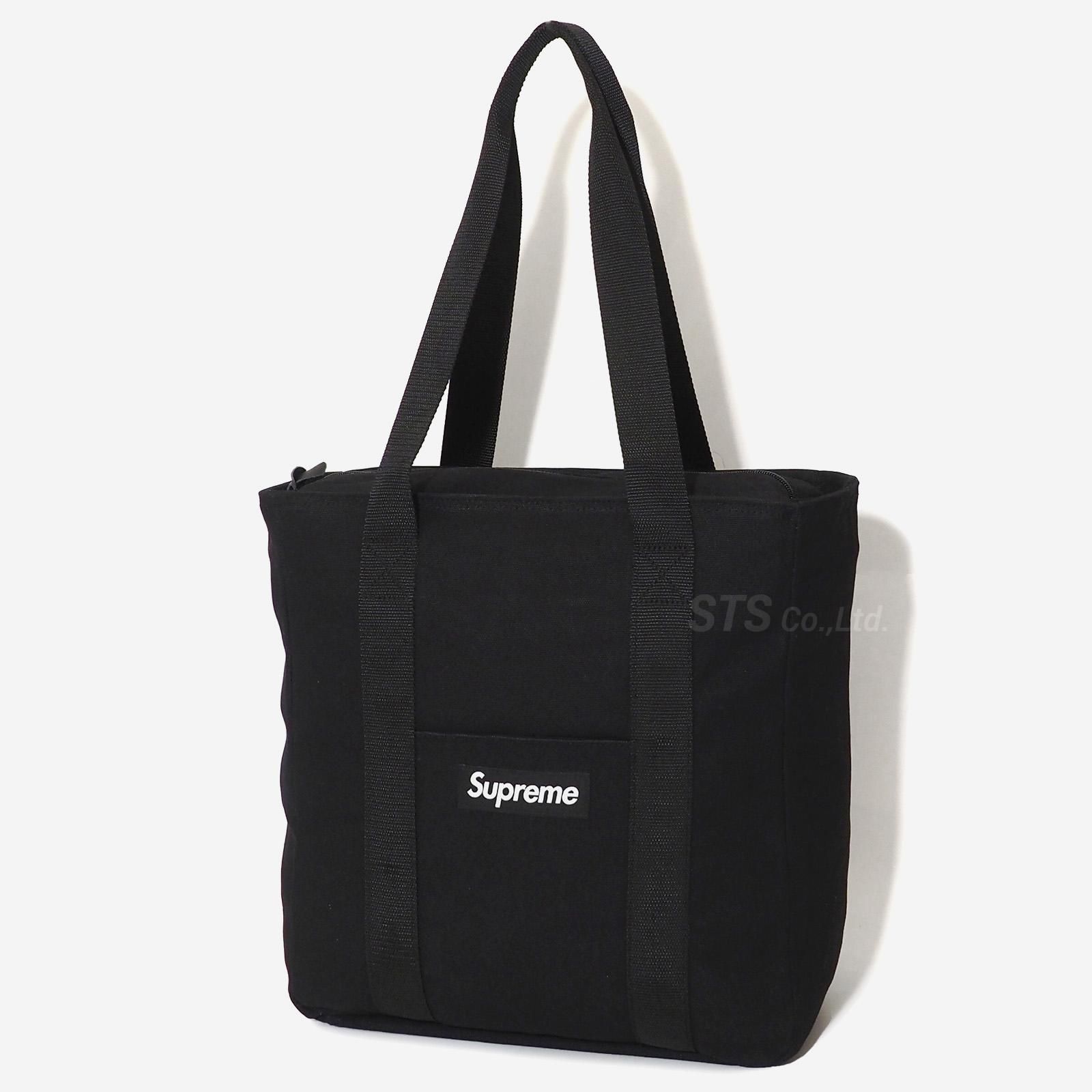 supreme canvas tote