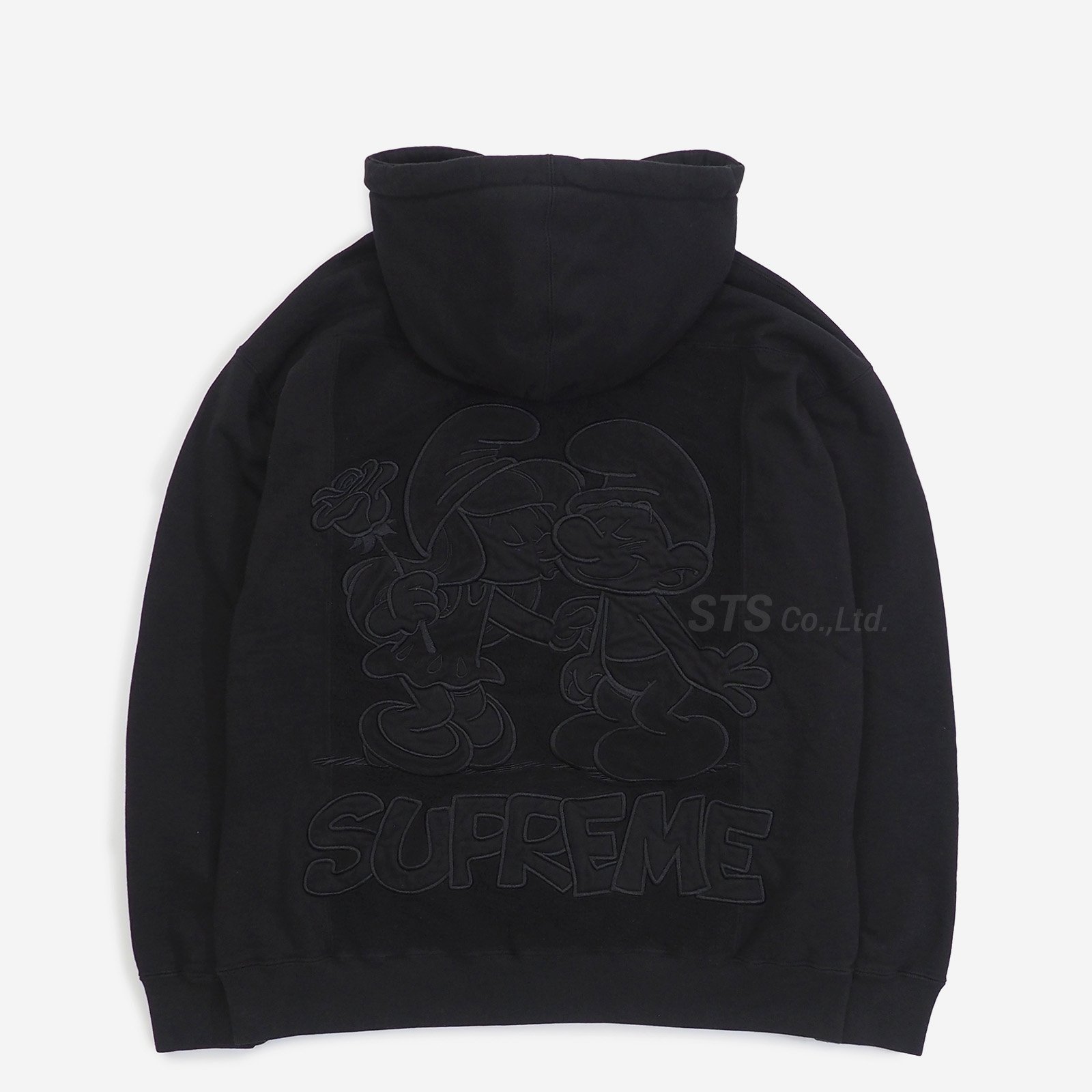Supreme Smurfs Hooded Sweatshirt 黒M