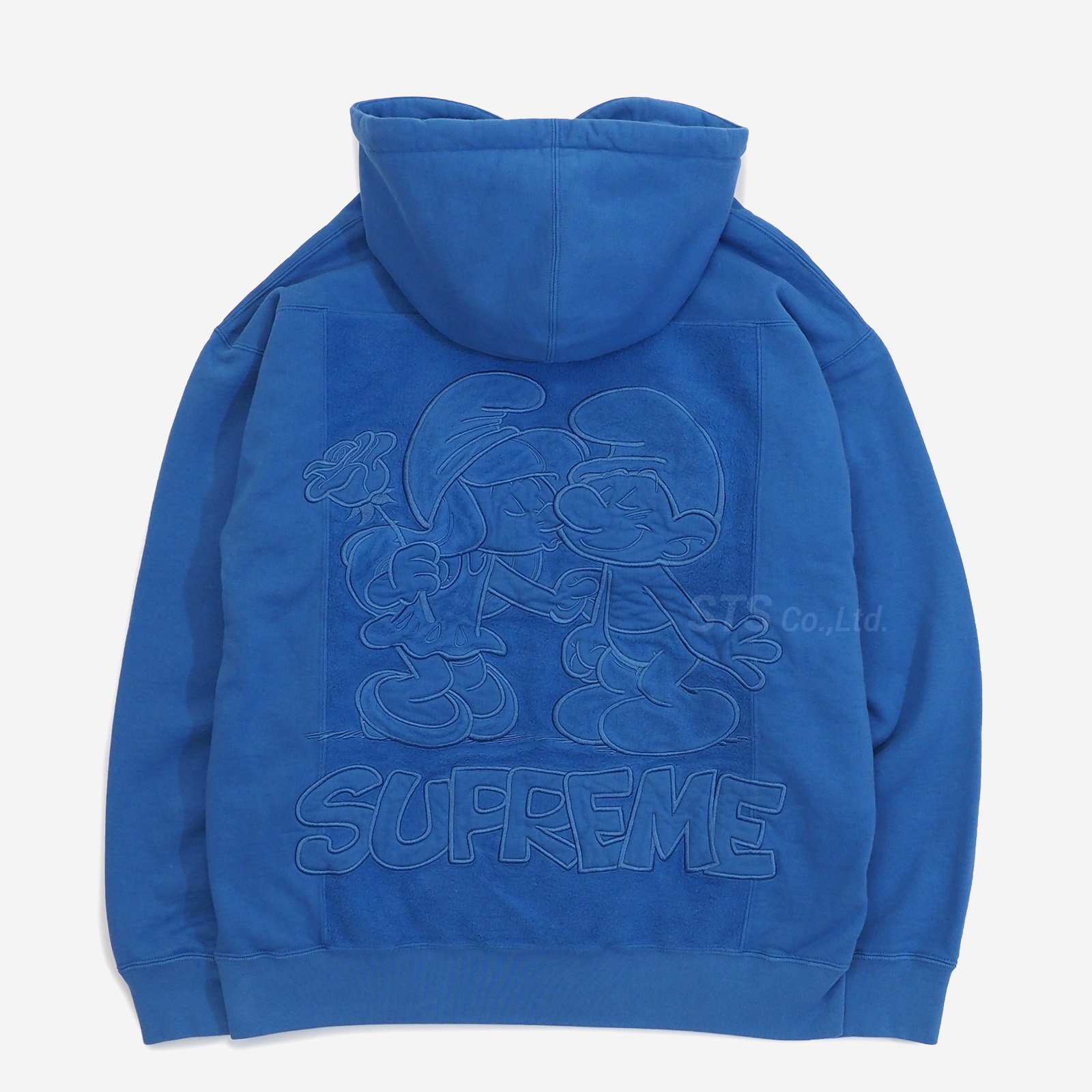 -Smusupreme/smurfs hooded sweatshirt