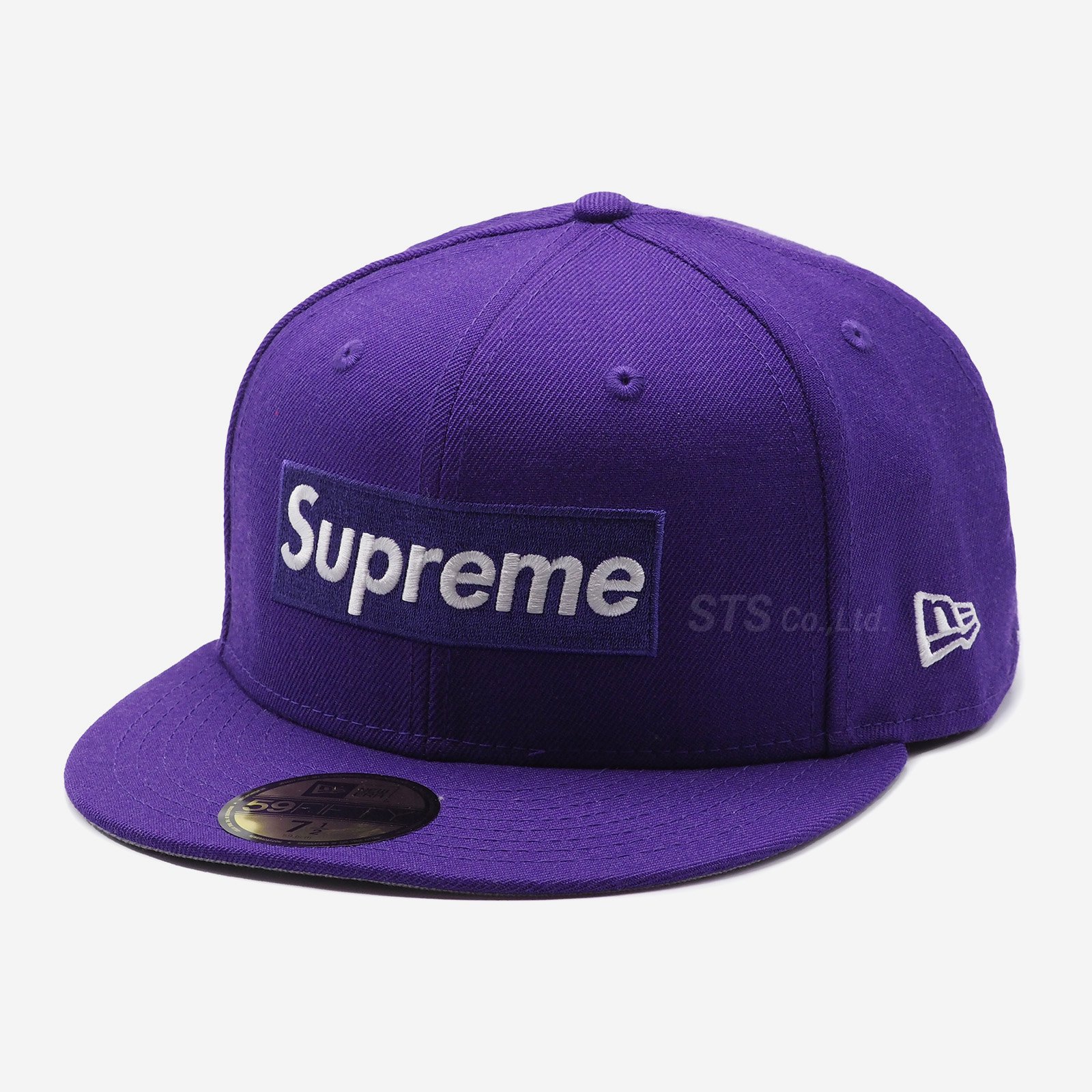 Supreme World Famous Box Logo New Era 紫
