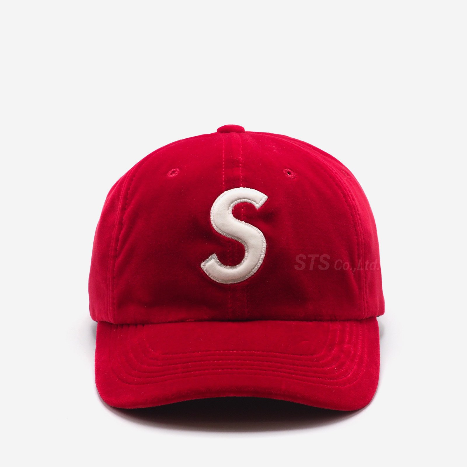 豪華で新しい SupremeCHENILLE S LOGO 6-PANEL ネイビーse851