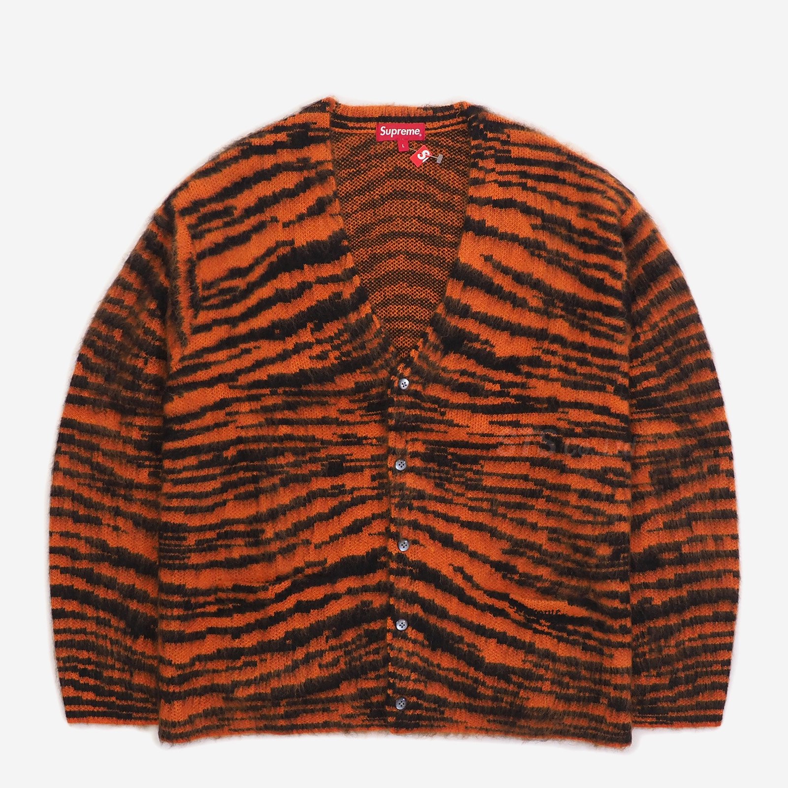 値下 Supreme Abstract Stripe Cardigan XL | tonky.jp