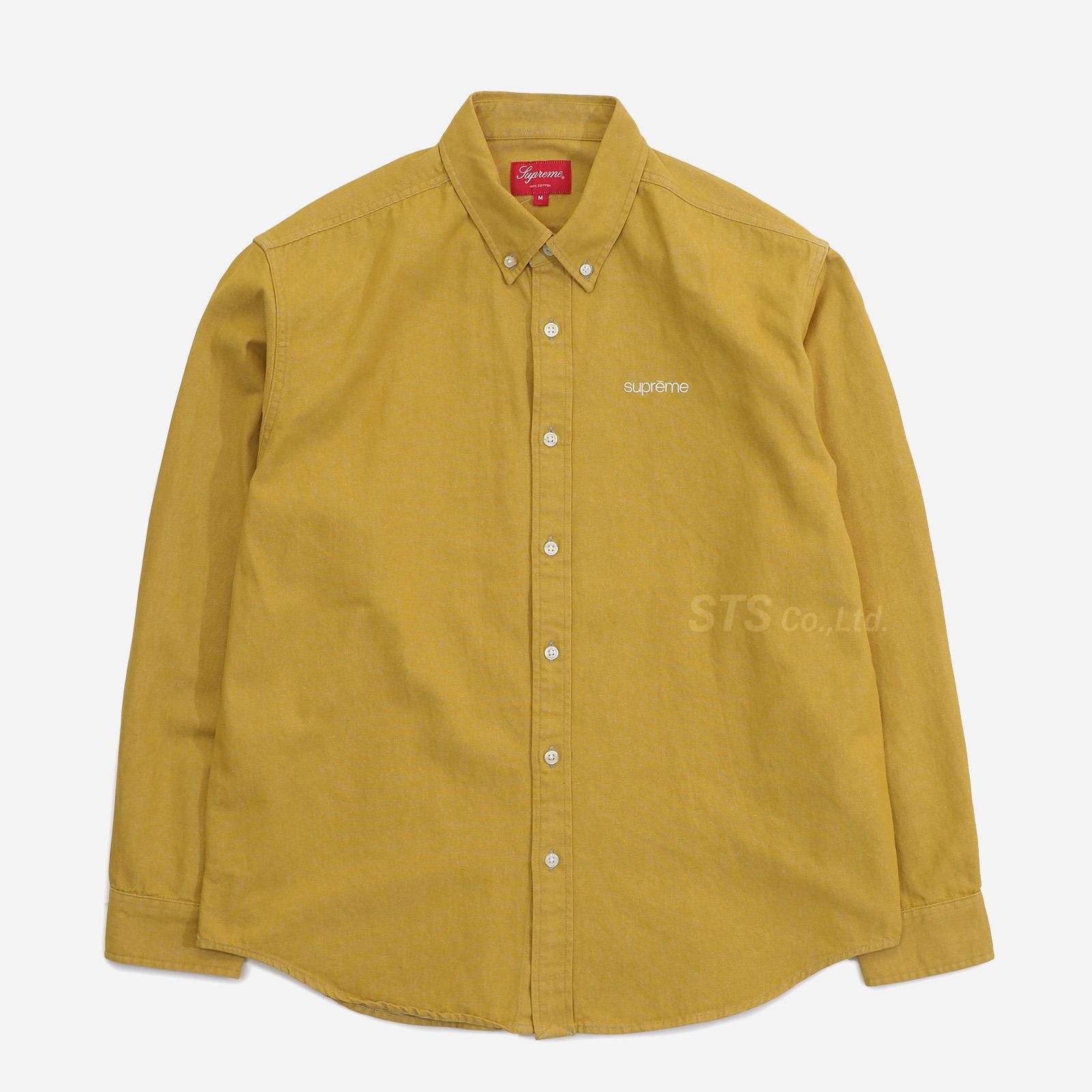 Supreme Classic Logo Denim Shirt Sサイズメンズ - シャツ