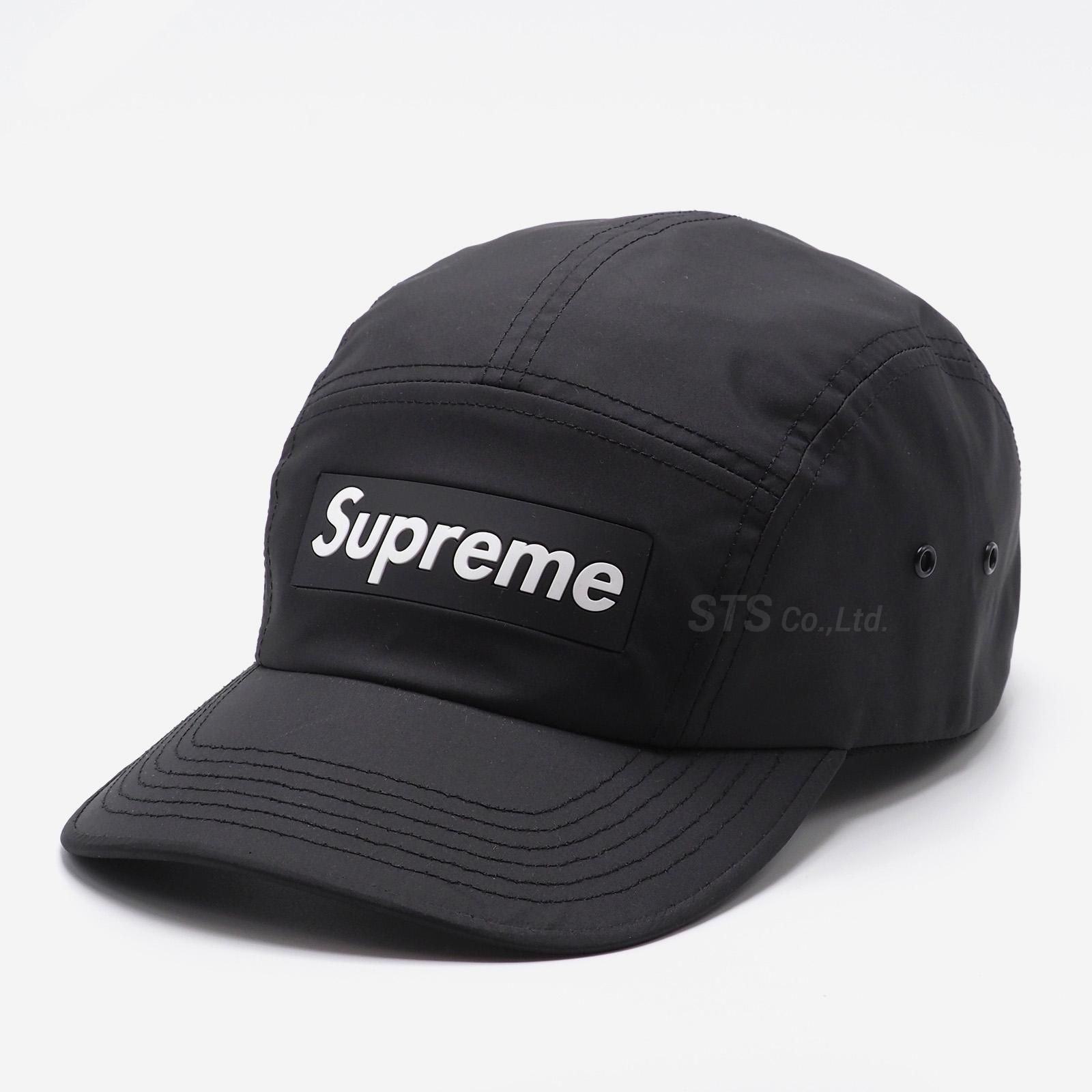 supreme ラバーロゴ キャンプキャップ-