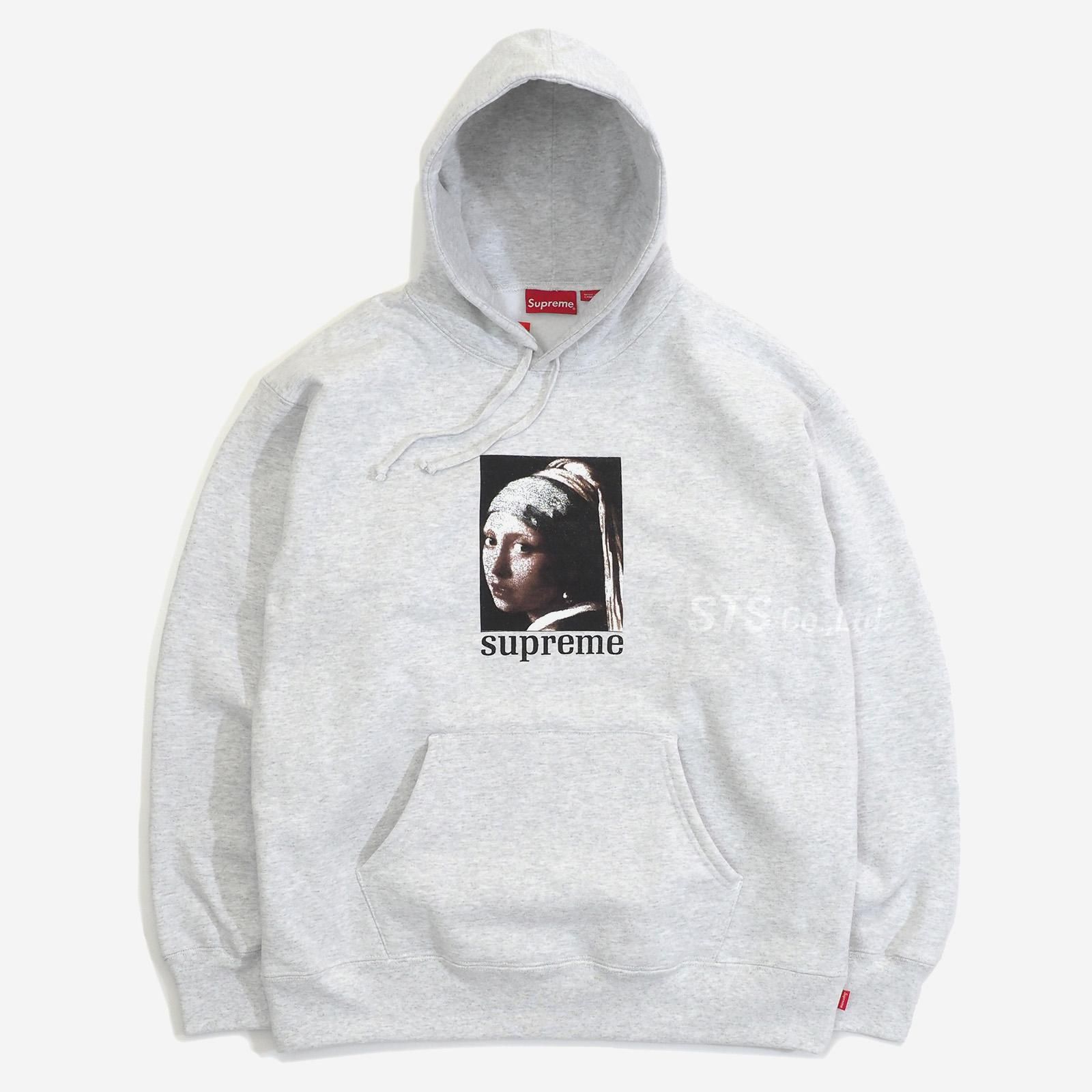 メンズシュプリーム　Pearl Hooded Sweatshirt　カーディナルS