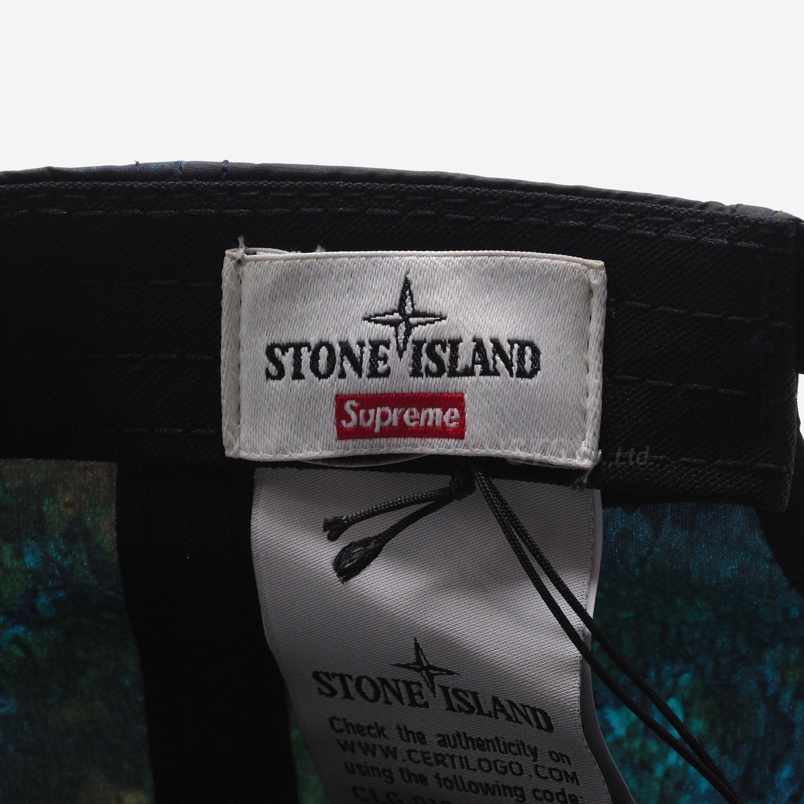 Stone Island Painted Camo Nylon 6-Panel | hartwellspremium.com