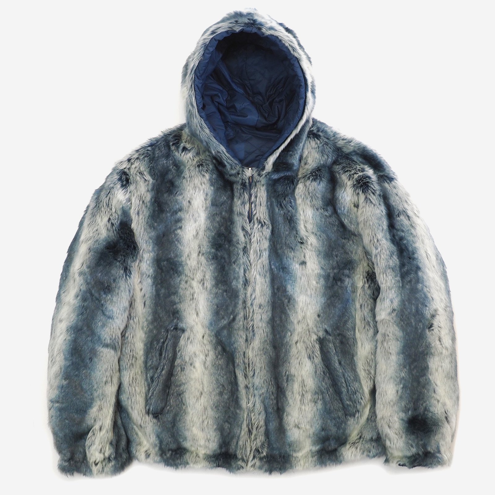 Supreme - Faux Fur Reversible Hooded Jacket - UG.SHAFT