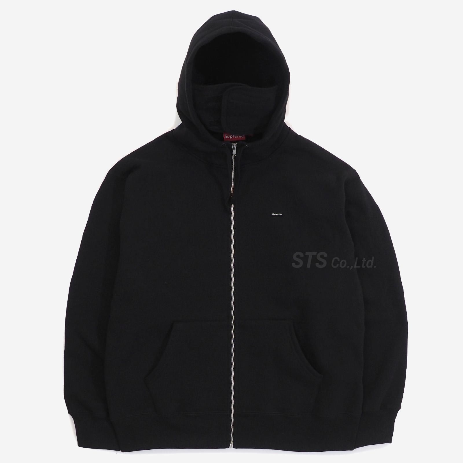 短時間のみの着用ですSupreme Small Box Facemask Zip Up hoodie