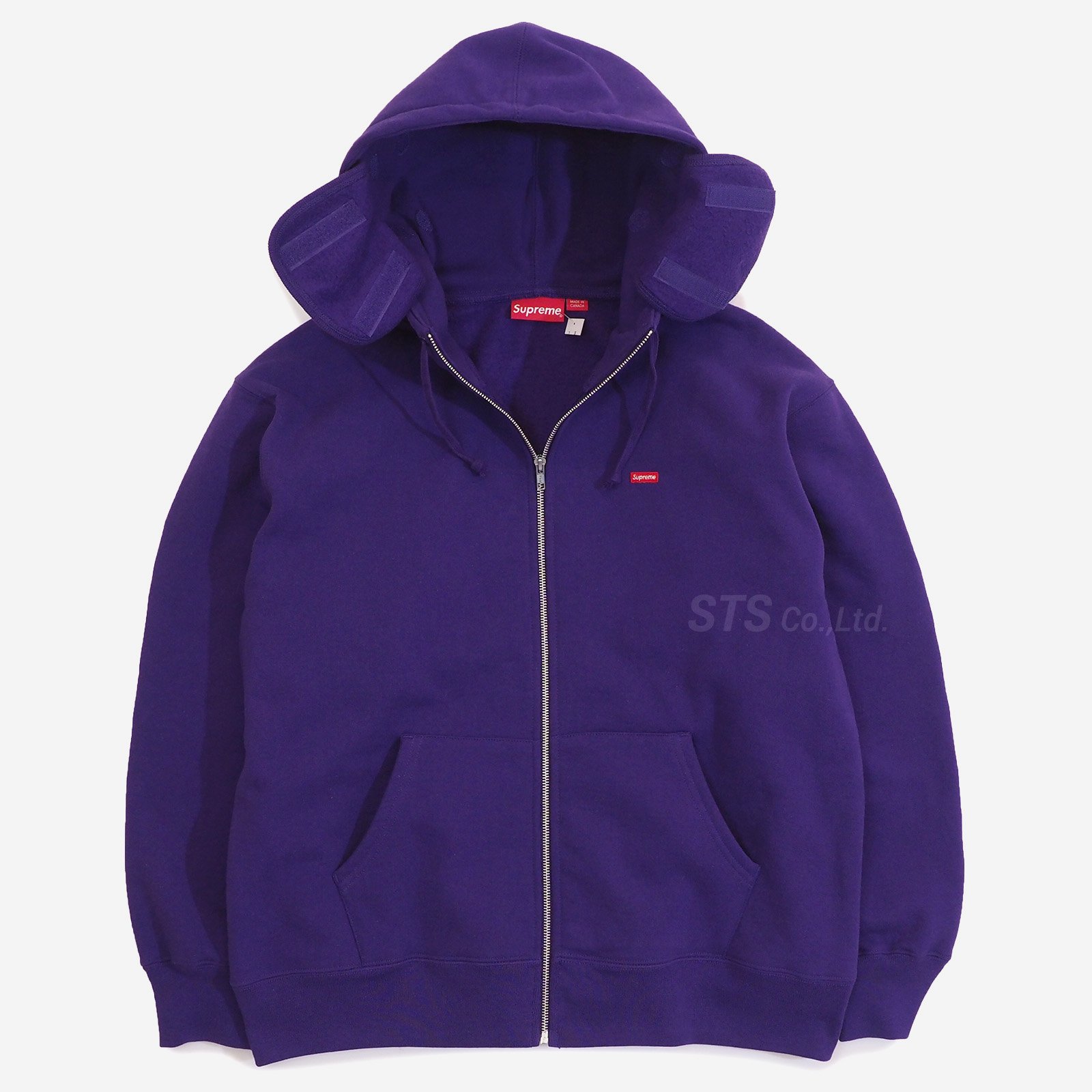 L Supreme Small Box Facemask Zip Up