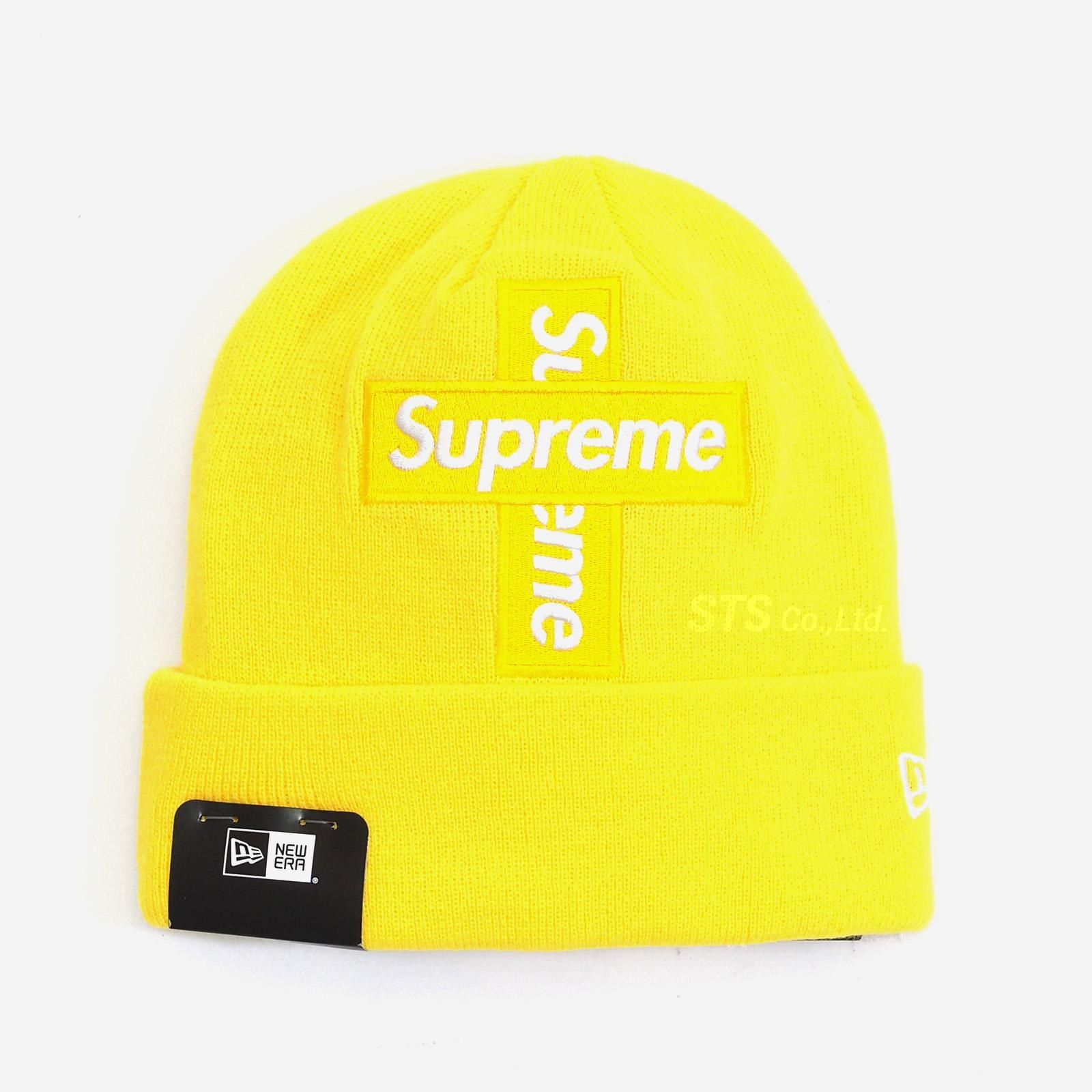 SUPREME_New Era Cross Box Logo Beanie