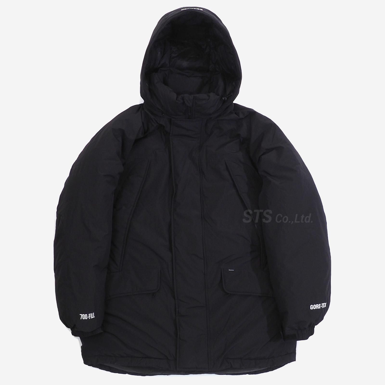 サイズSSupreme Gore-Tex 700-Fill Down Parkaブラック