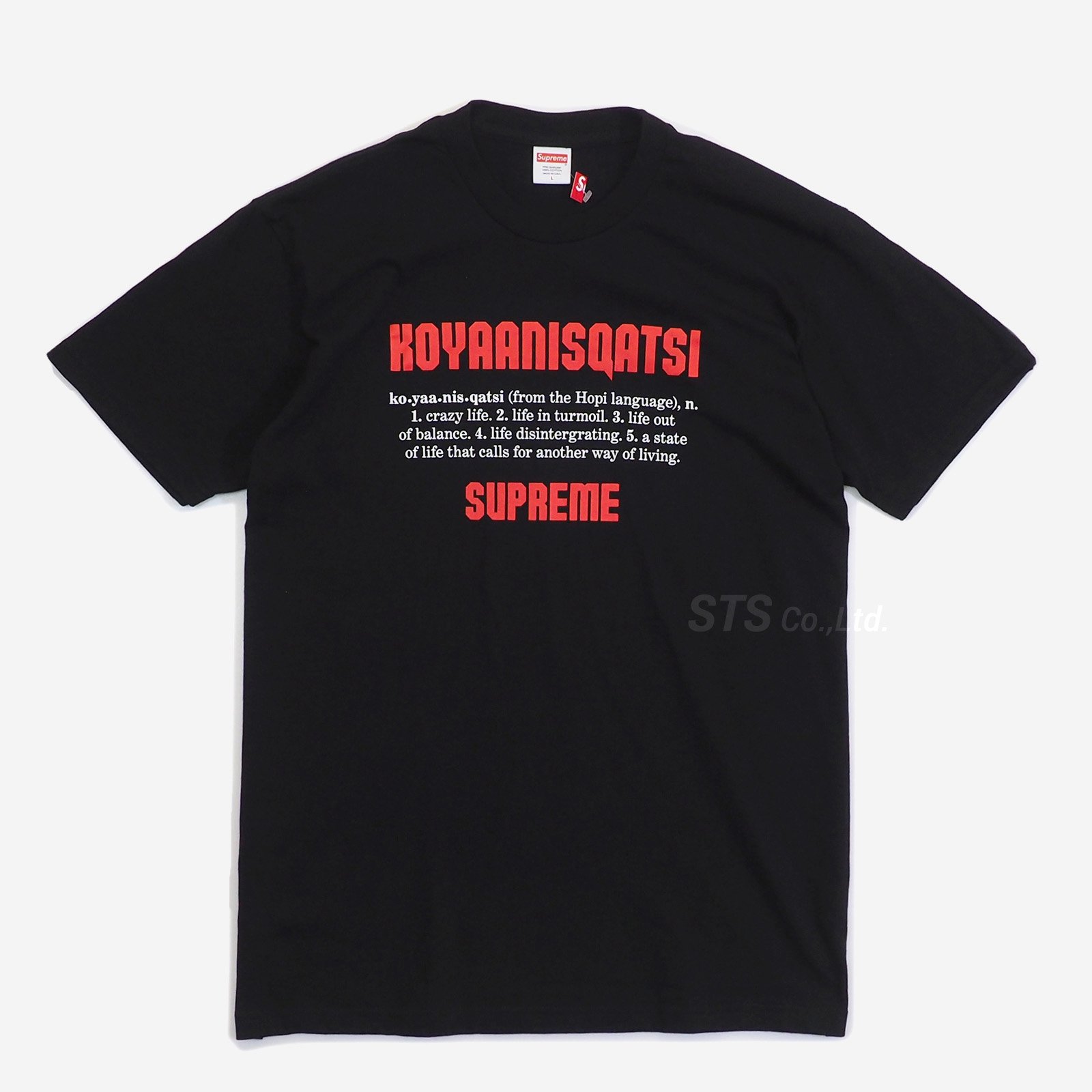 Supreme - Koyaanisqatsi Tee - UG.SHAFT