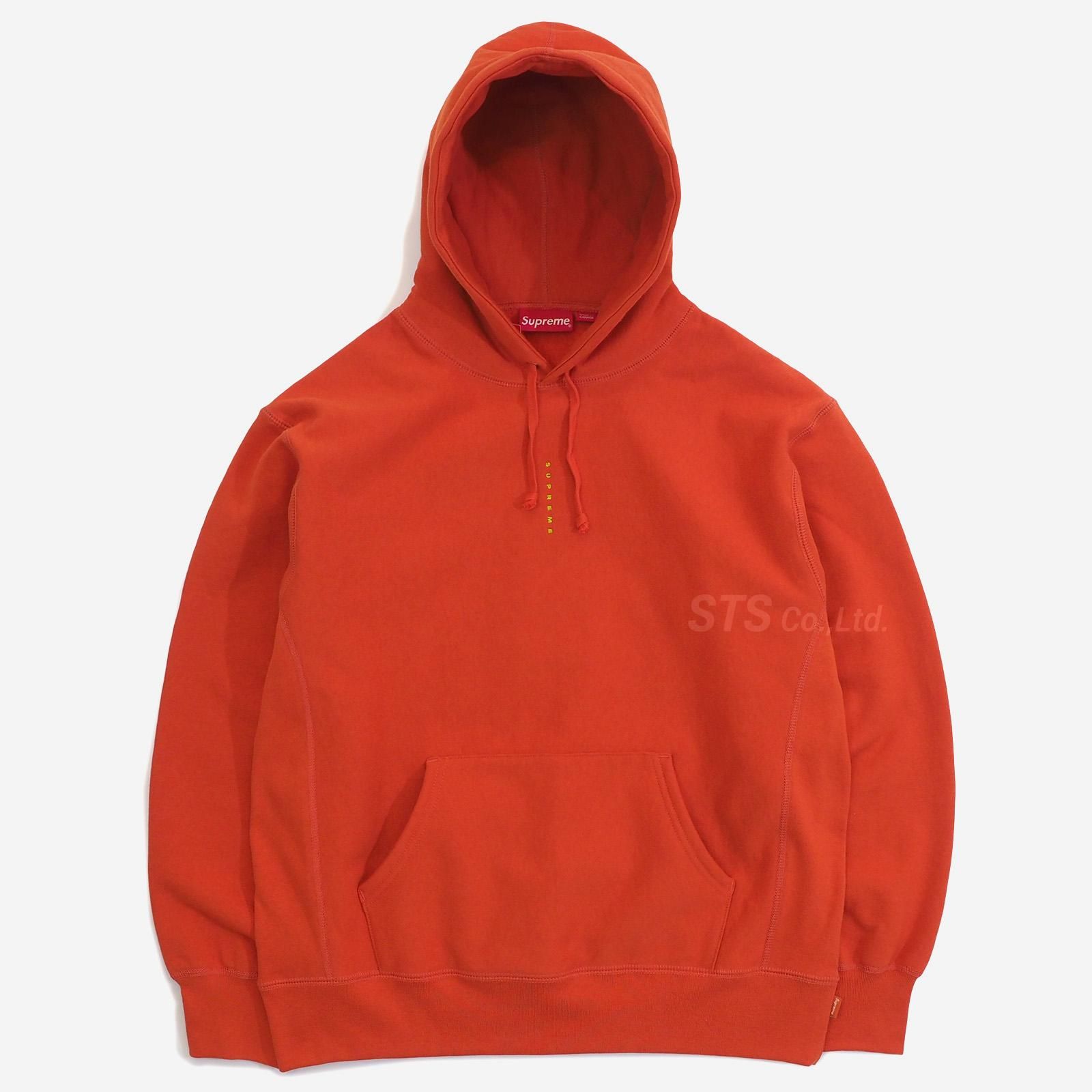 SUPREME  Micro Logo Hooded Sweatshirtsmall