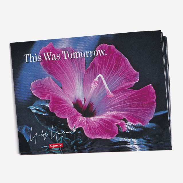 Supreme/Yohji Yamamoto - This Was Tomorrow Sticker
