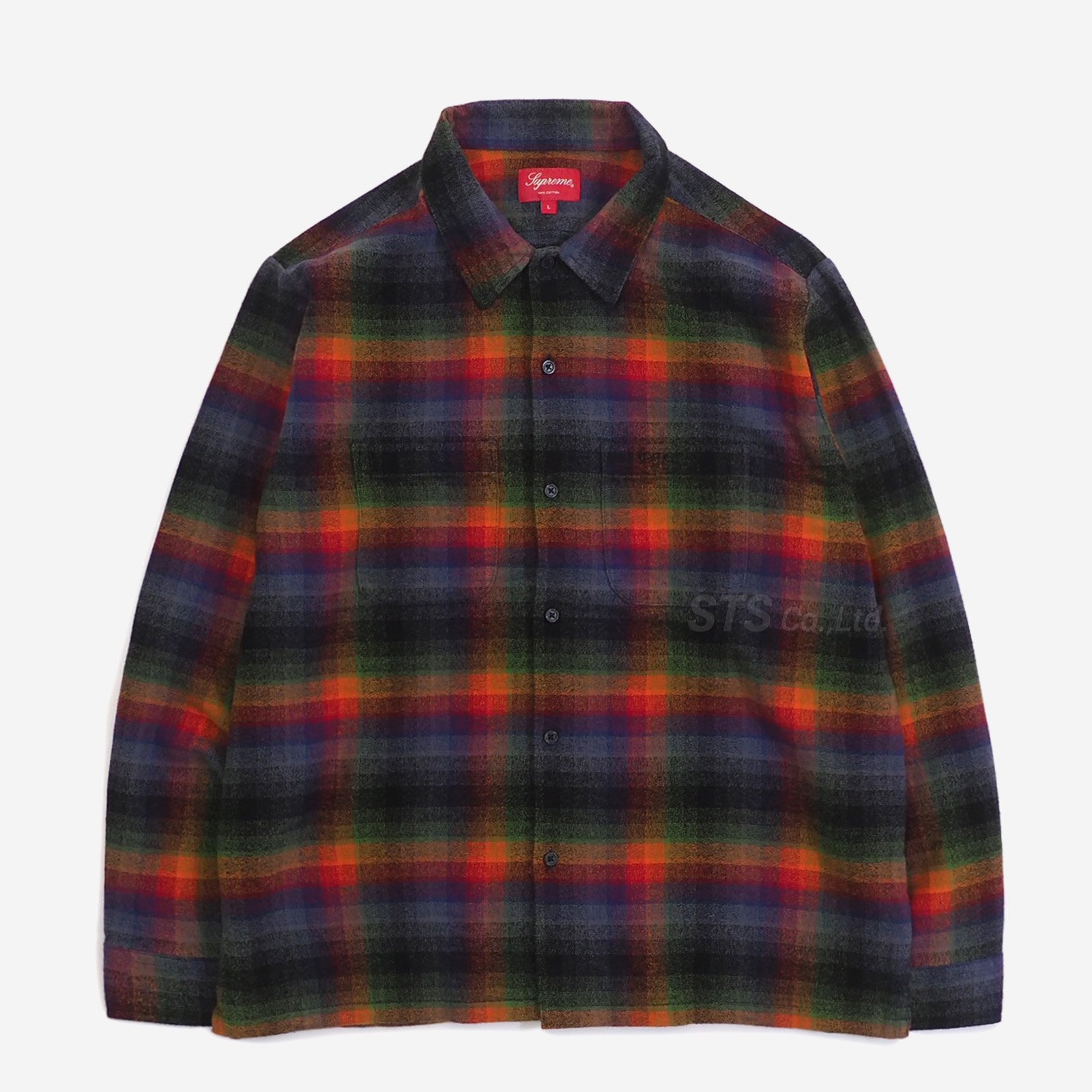 Supreme Plaid Flannel Shirt 21fw