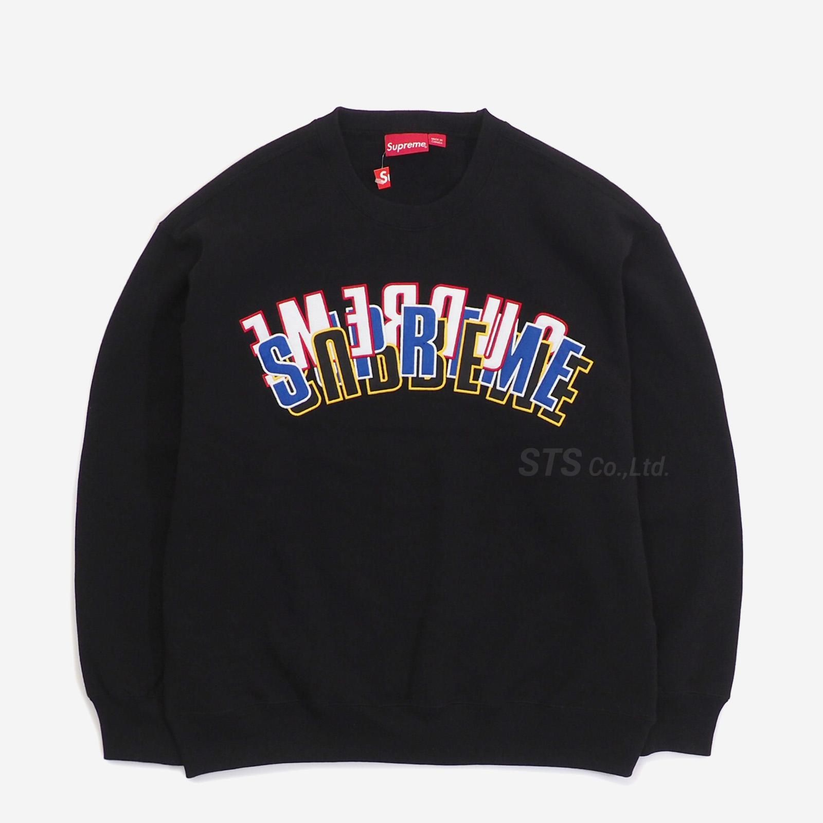 supreme stacked crewneck