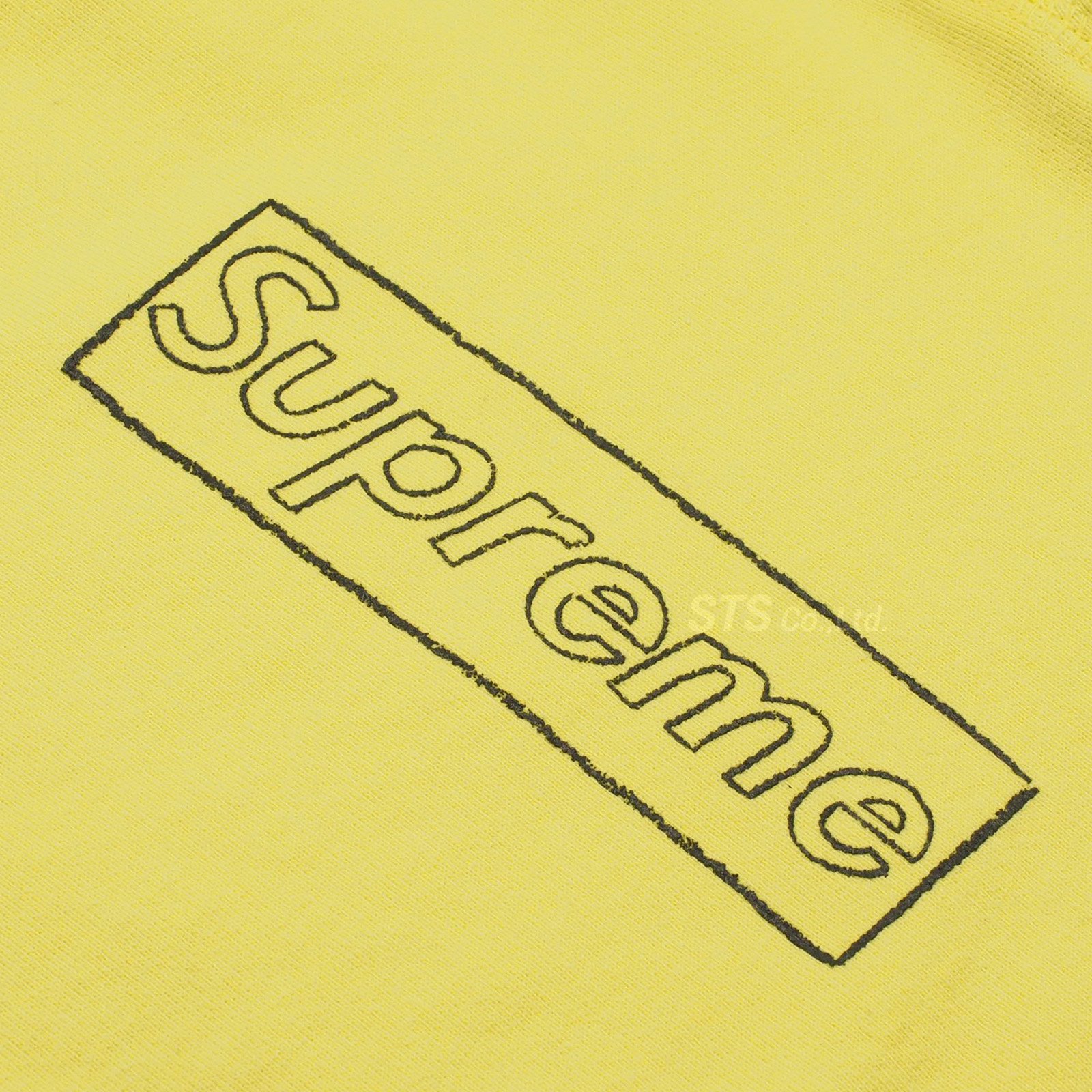 Supreme - KAWS Chalk Logo Hooded Sweatshirt - UG.SHAFT